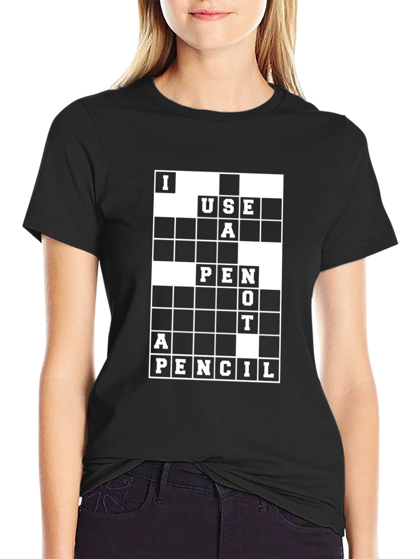 I Use a Pen Not a Pencil Graphic Tee