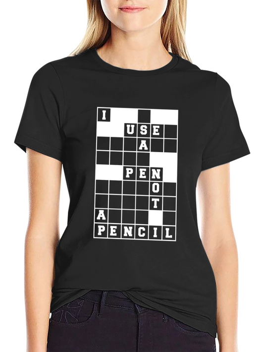 I Use a Pen Not a Pencil Graphic Tee