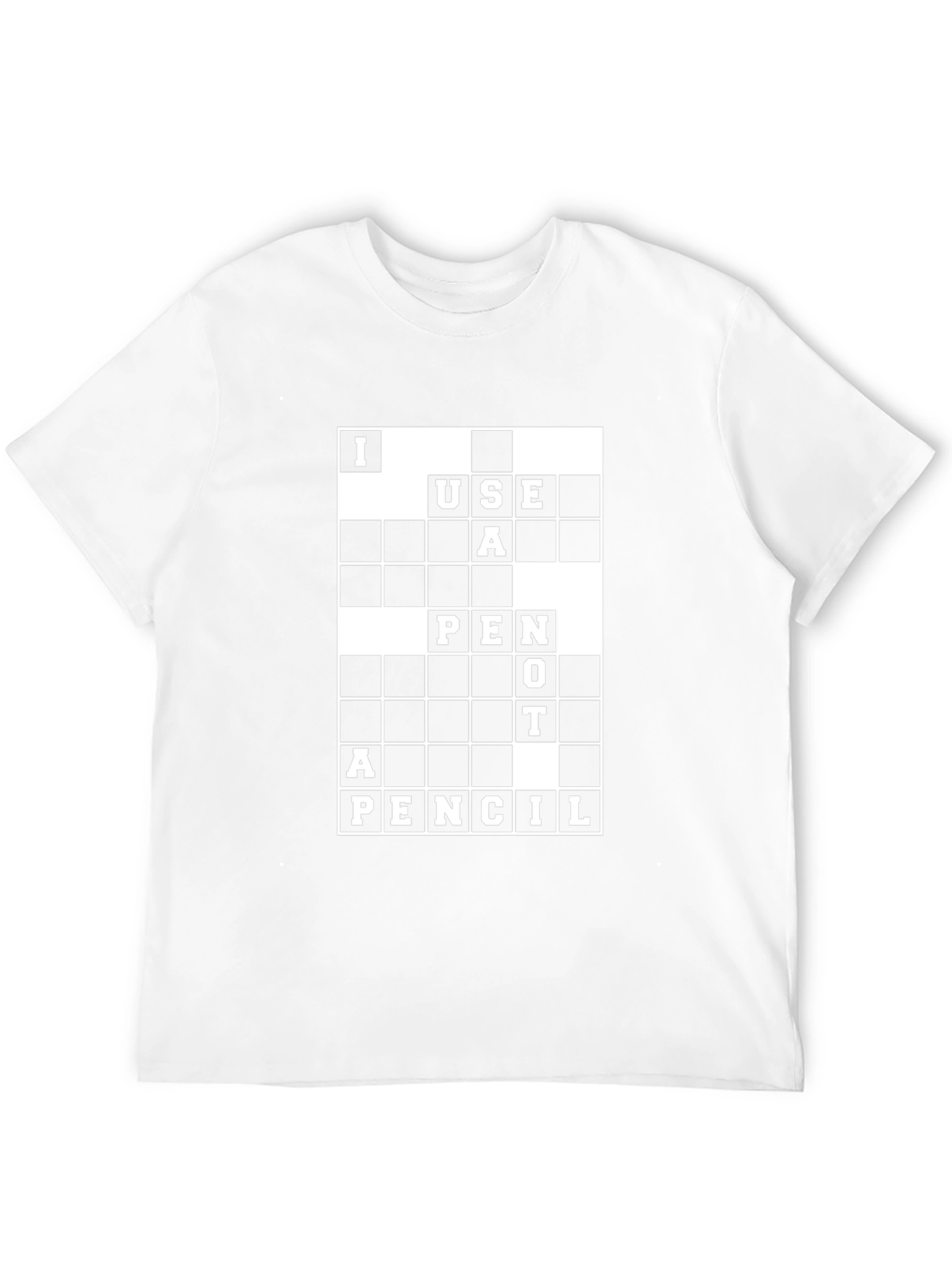 I Use a Pen Not a Pencil Graphic Tee