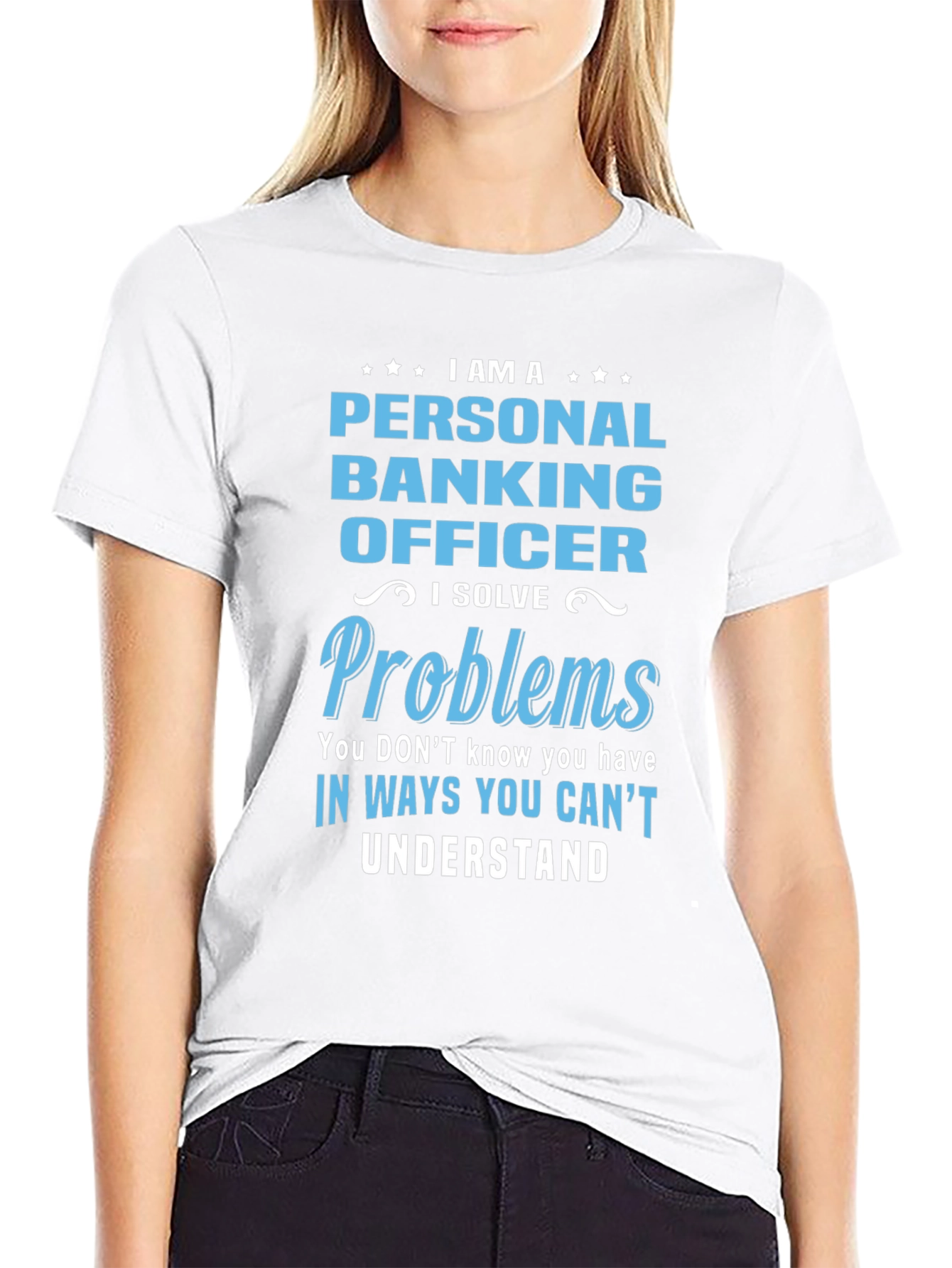 Personal Banking Officer Novelty Graphic T-Shirt