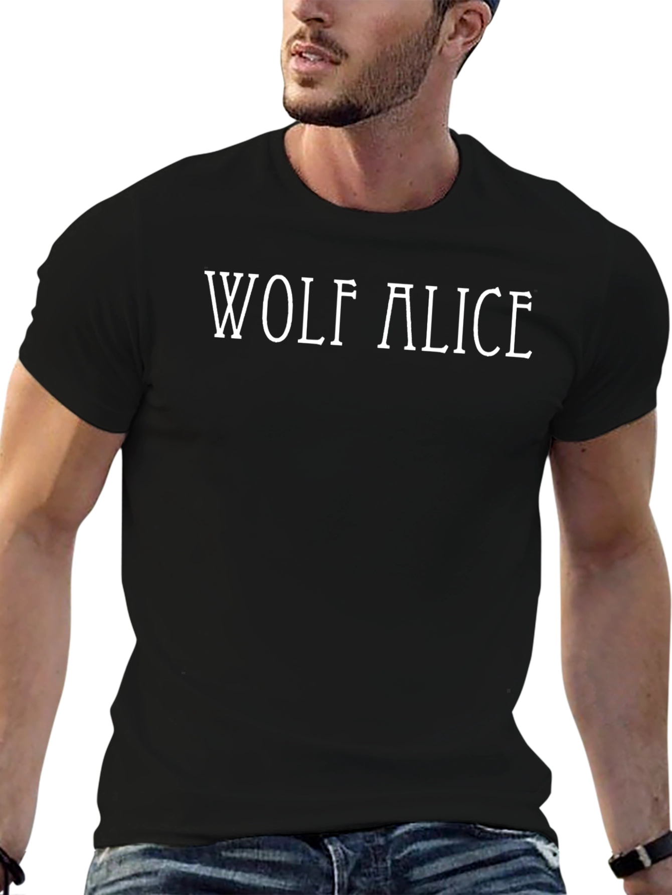 Wolf Alice Graphic Black T-Shirt