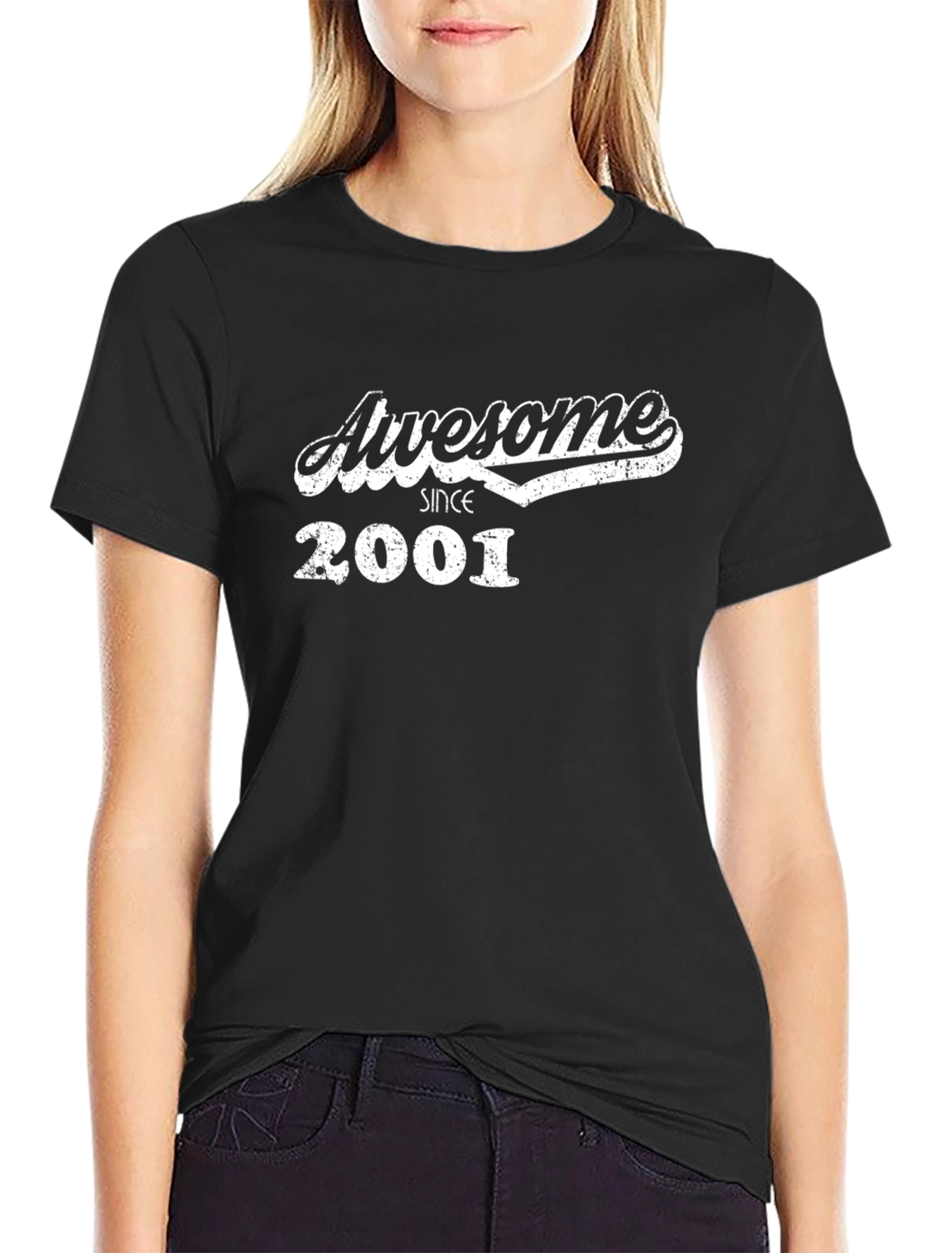 Awesome Since 2001 Graphic T-Shirt
