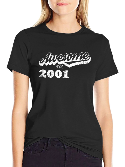 Awesome Since 2001 Graphic T-Shirt