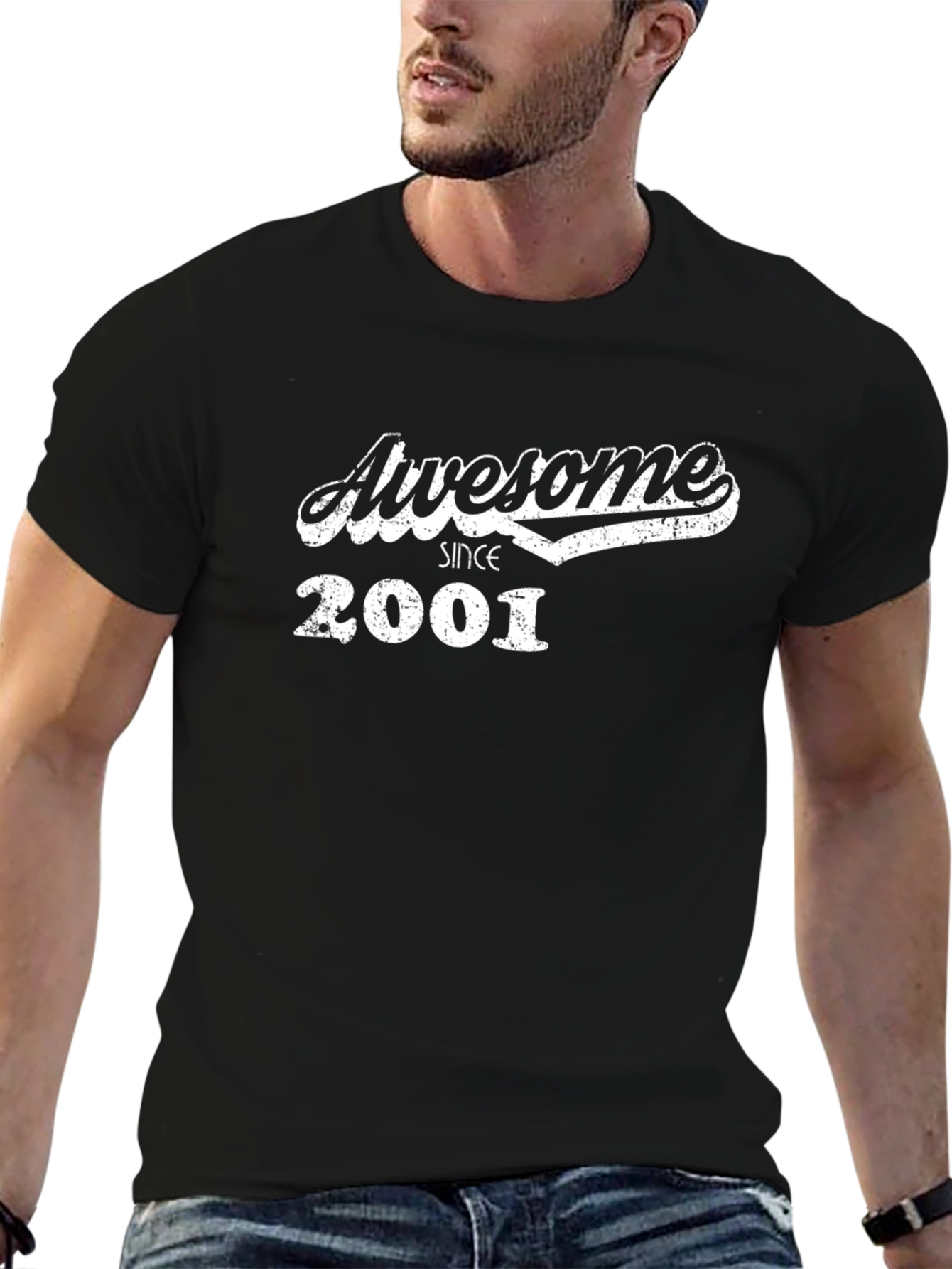 Awesome Since 2001 Graphic T-Shirt
