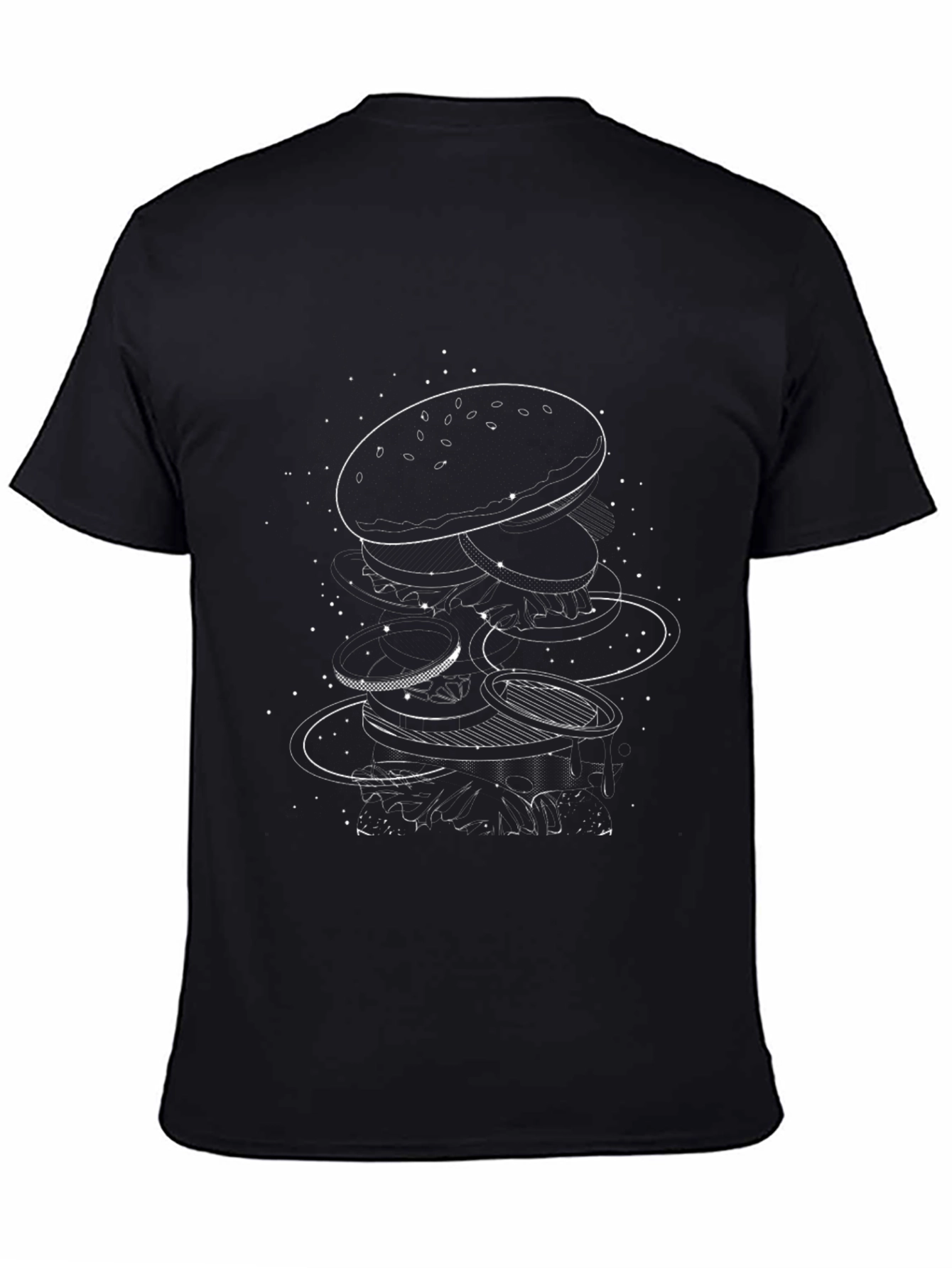 Cosmic Burger Black T-Shirt