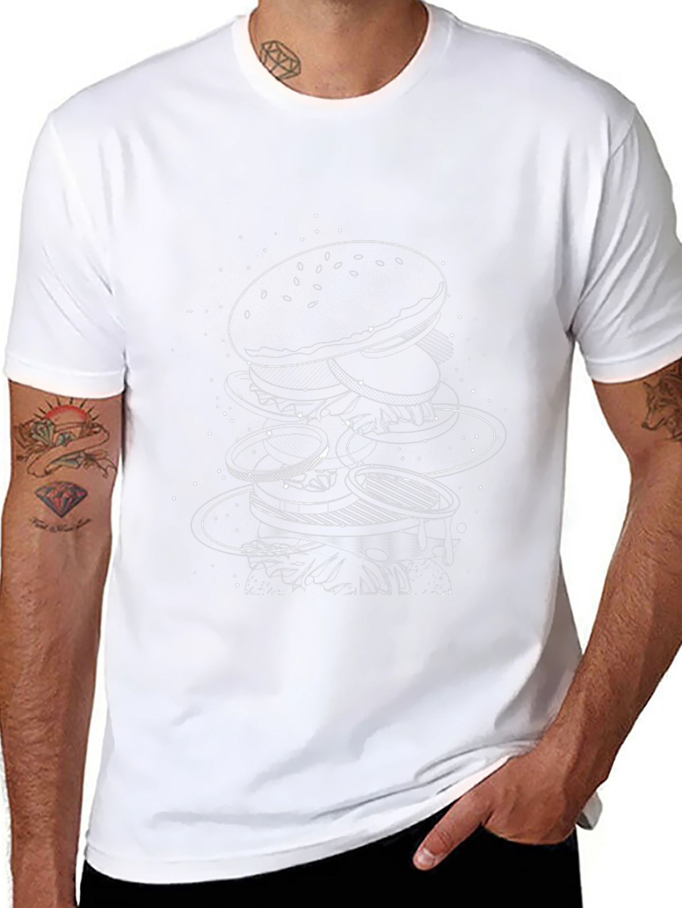 Cosmic Burger Black T-Shirt