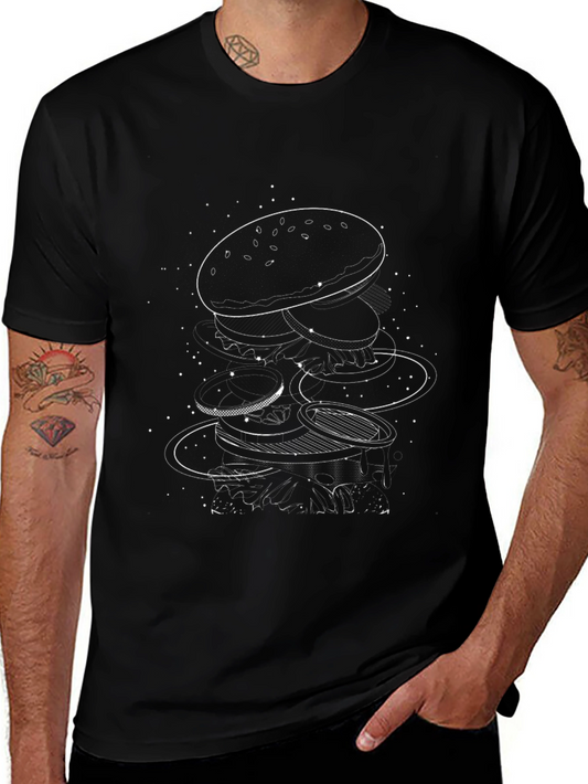 Cosmic Burger Black T-Shirt