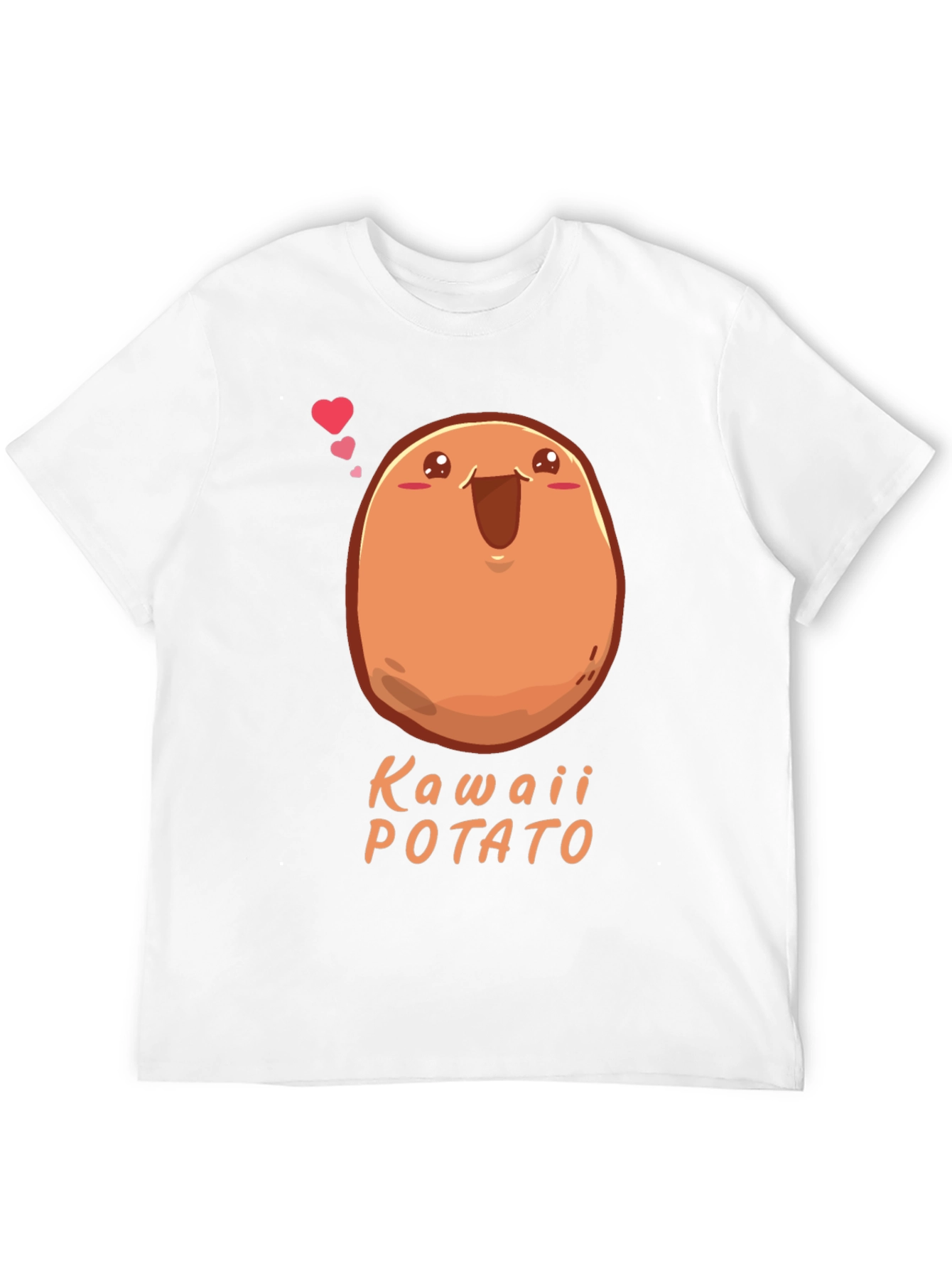Kawaii Potato T-Shirt - Cute Graphic Tee