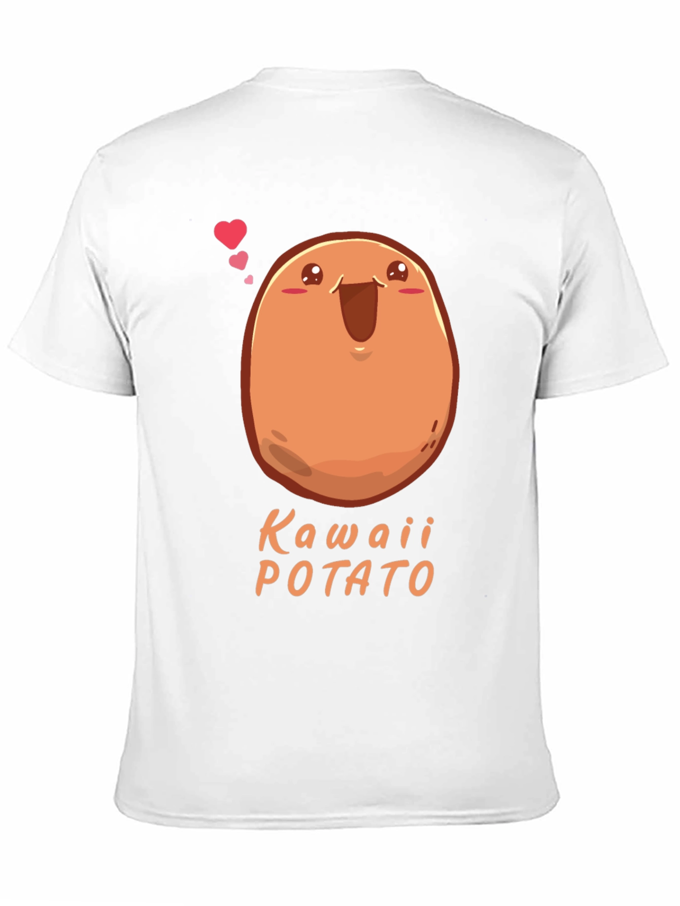 Kawaii Potato T-Shirt - Cute Graphic Tee