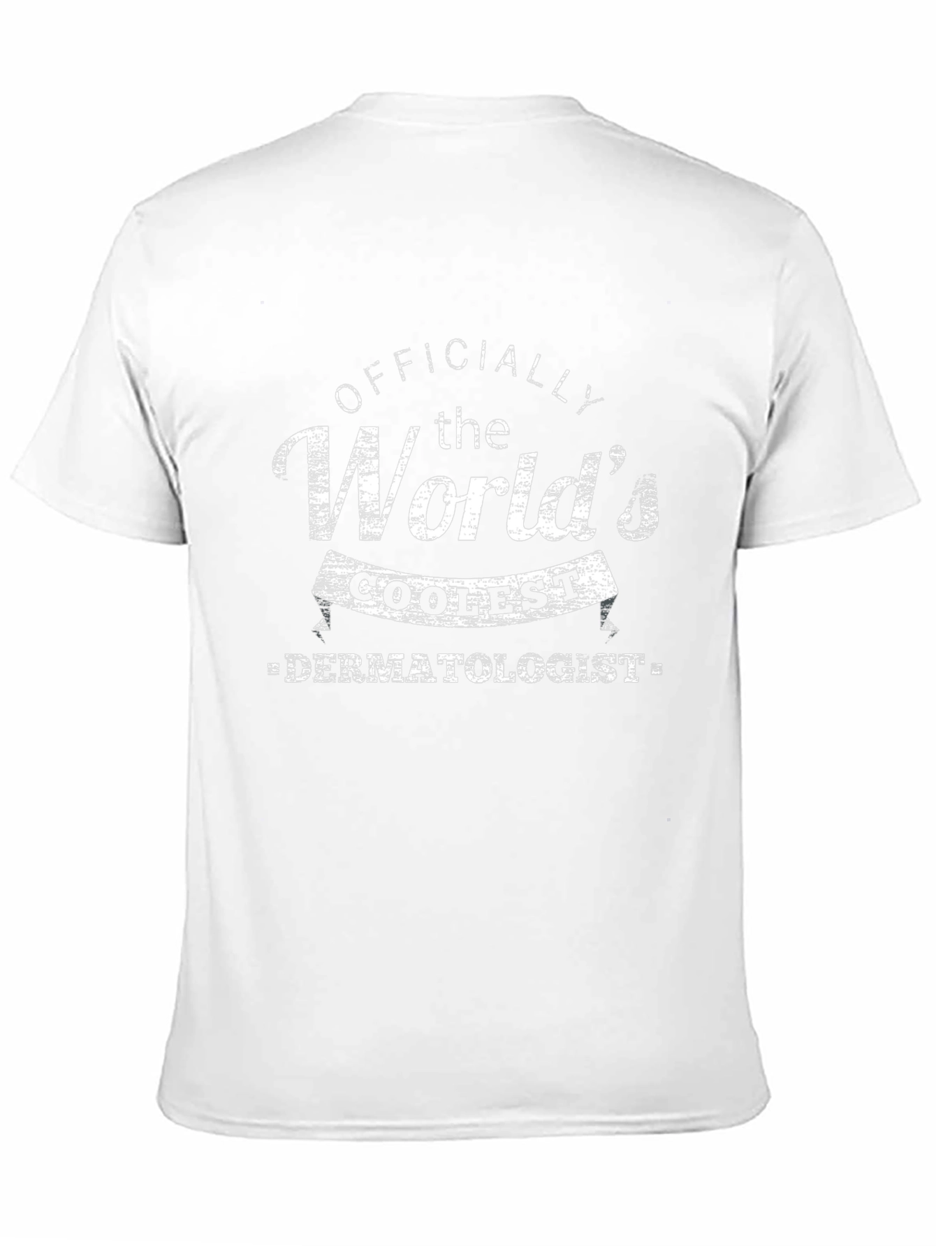 Worlds Coolest Dermatologist T-Shirt - Black