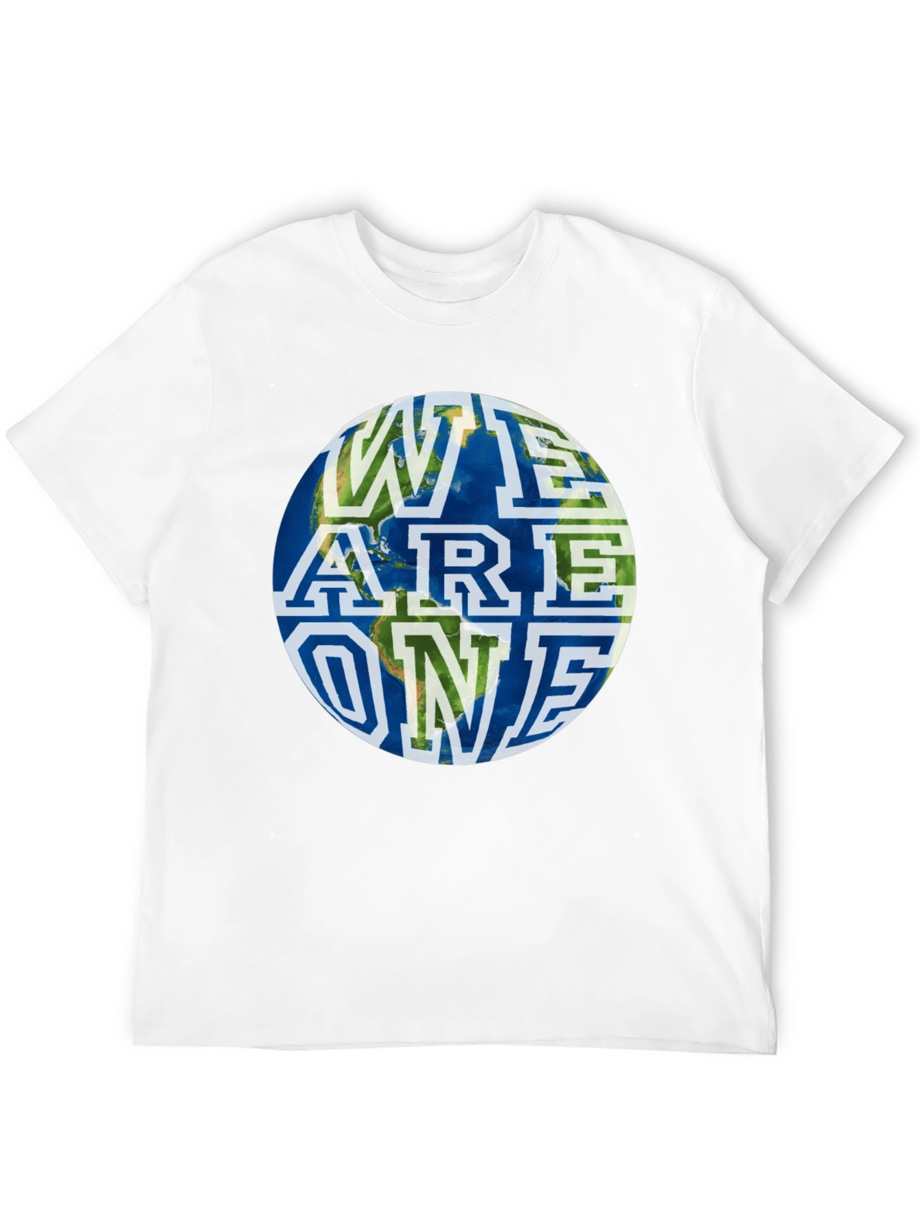 Unity Earth Graphic Tee - Black Cotton Blend