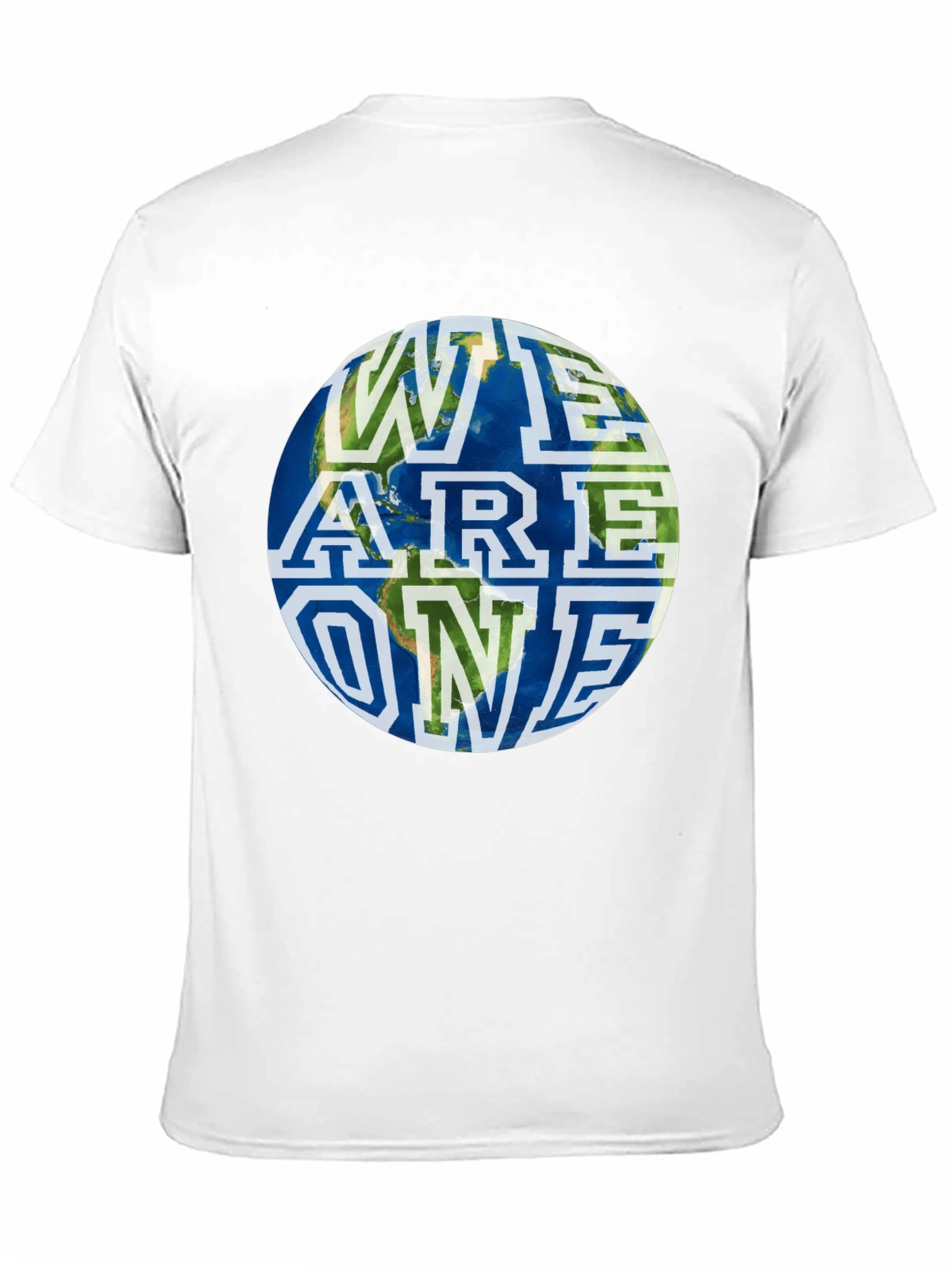 Unity Earth Graphic Tee - Black Cotton Blend