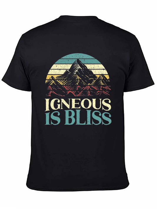 Igneous is Bliss Graphic Tee - Geology Rock Lover T-Shirt