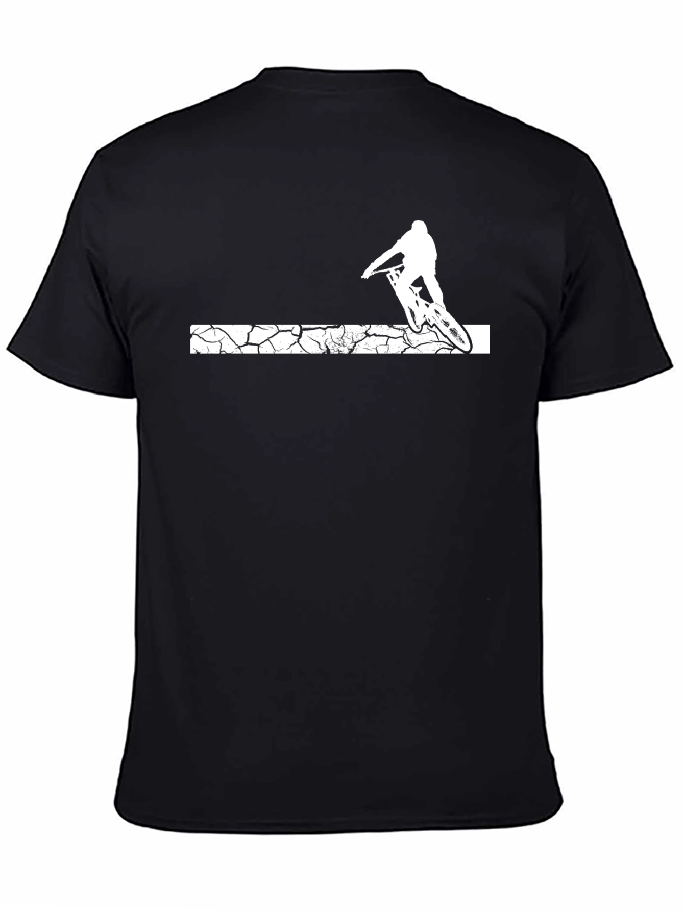 Mountain Bike T-Shirt - Crack Design
