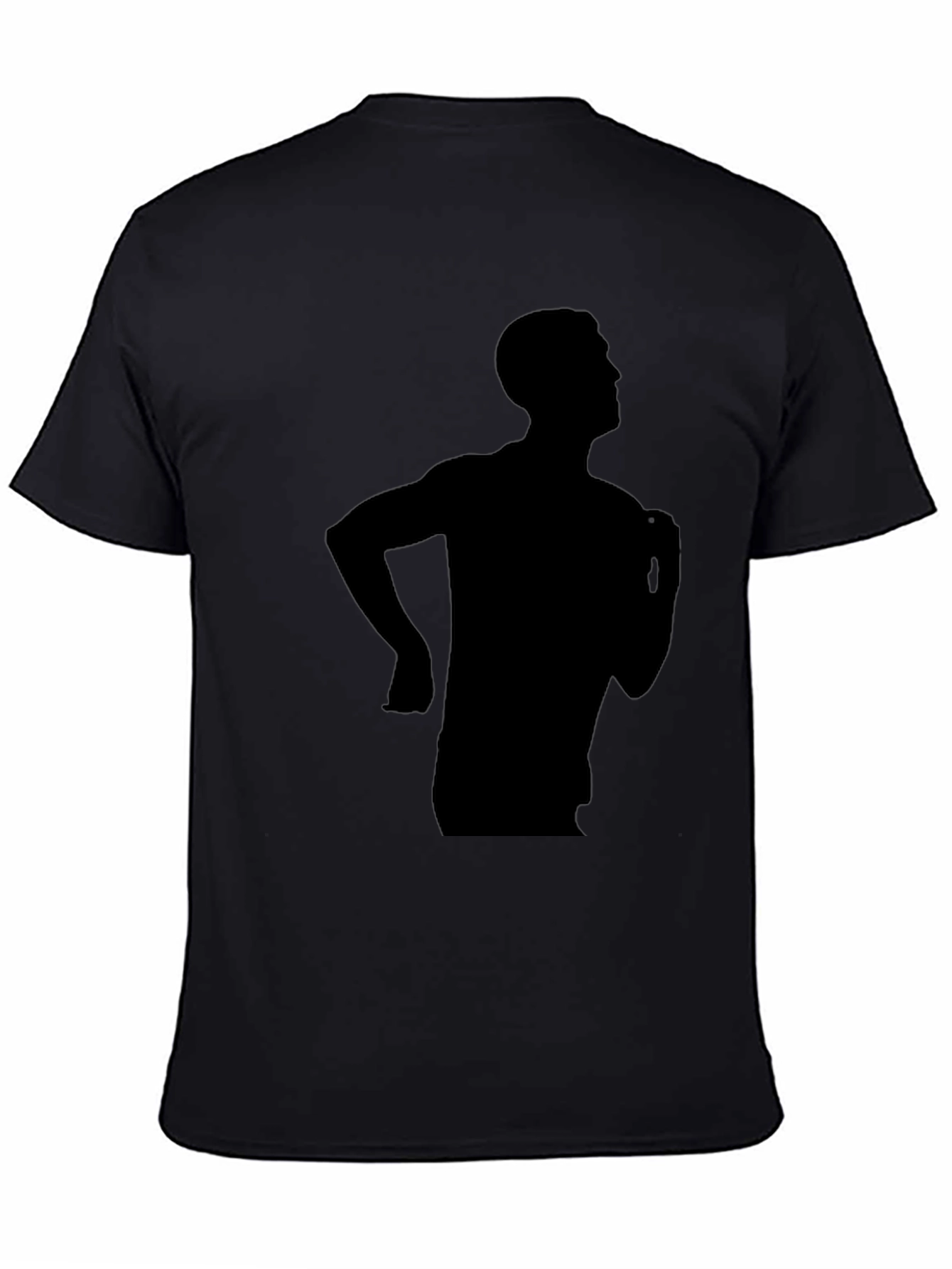 Silhouette Graphic Black T-Shirt