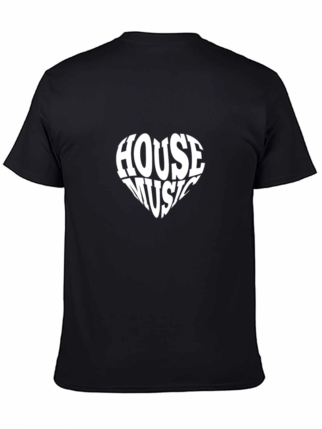 House Music Heart Graphic T-Shirt