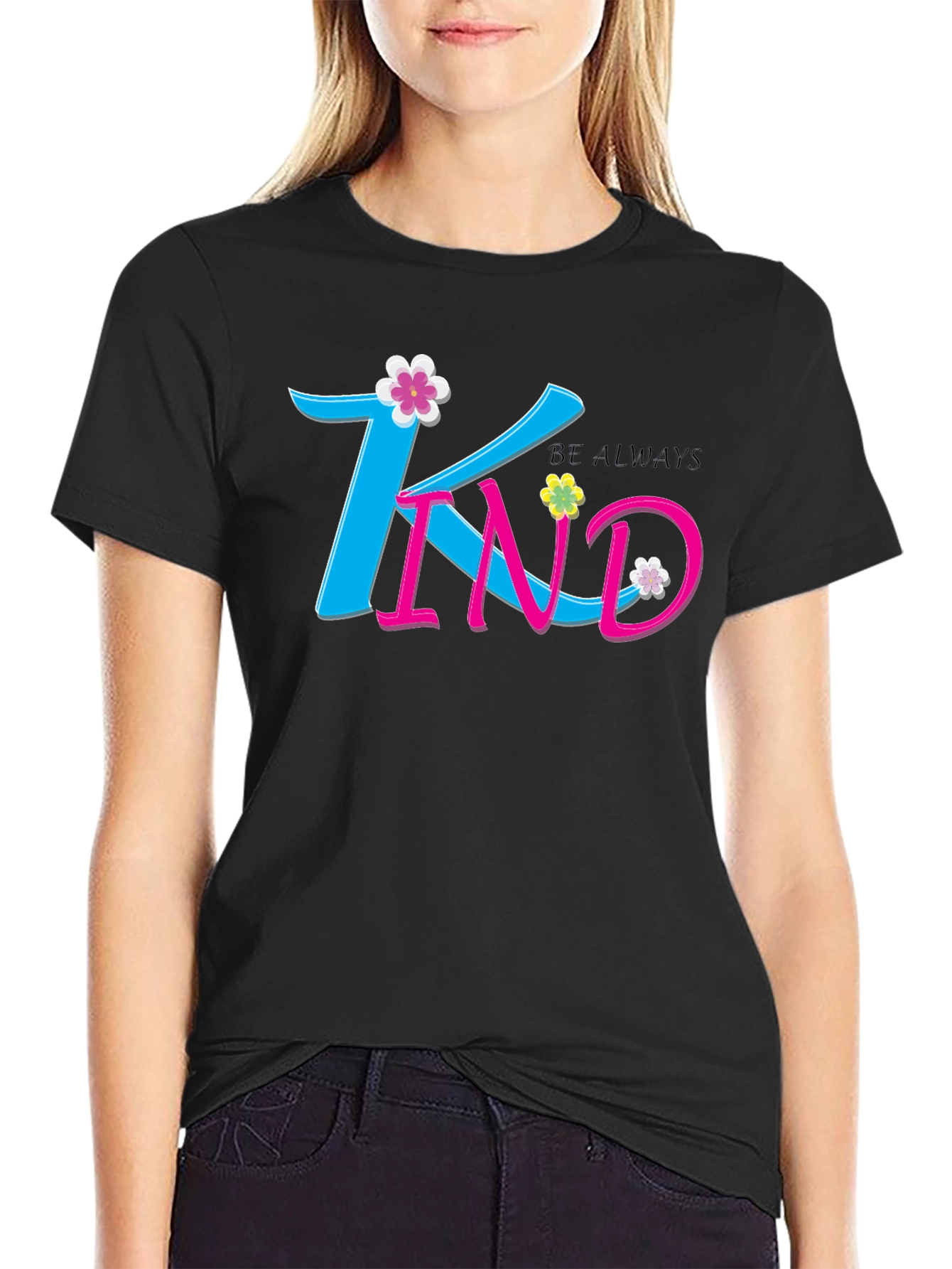 Be Always Kind Black T-Shirt