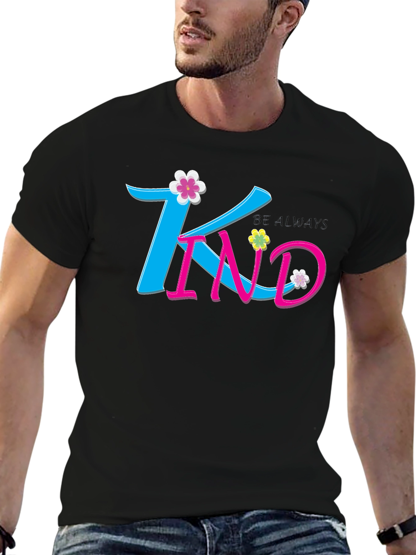 Be Always Kind Black T-Shirt