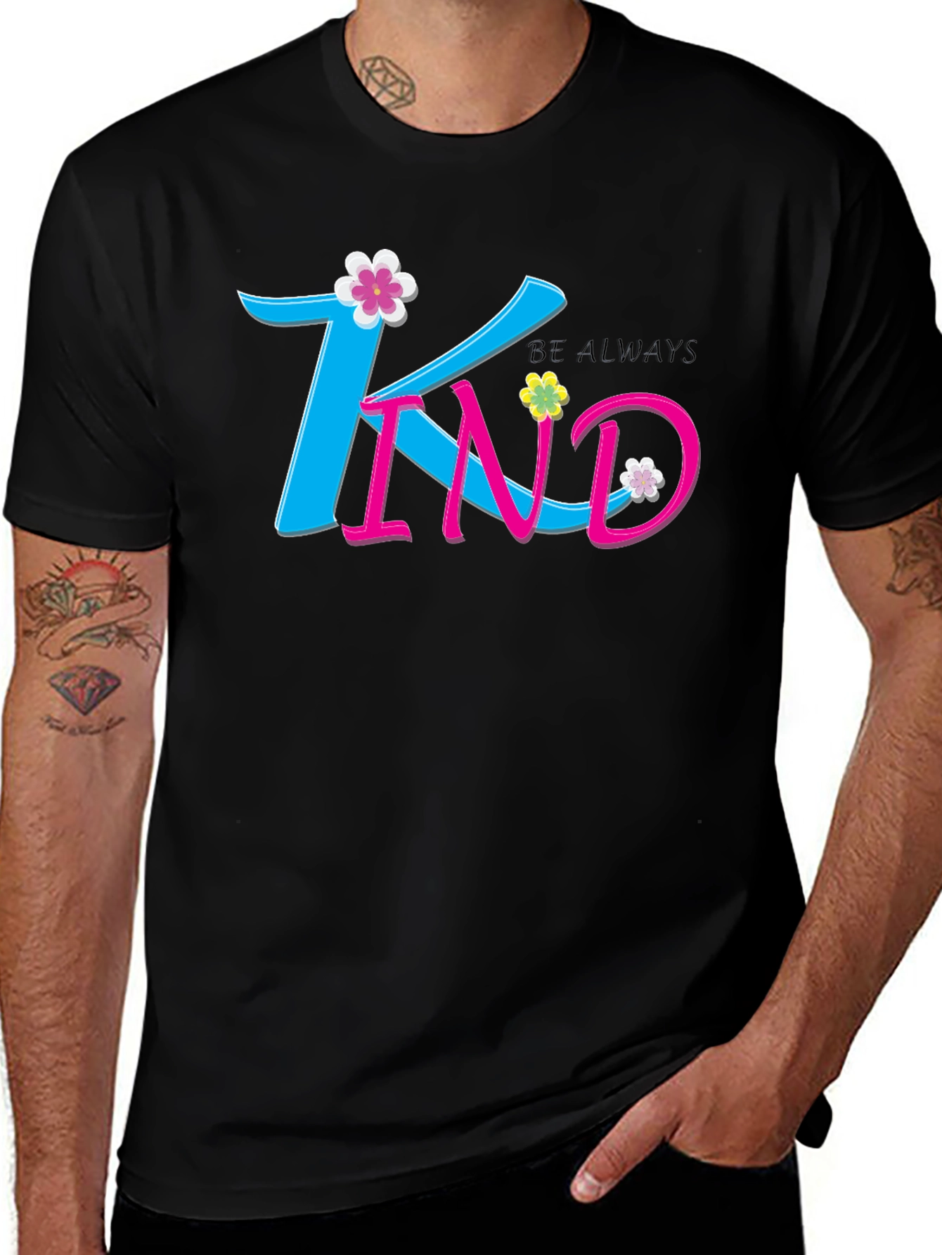 Be Always Kind Black T-Shirt