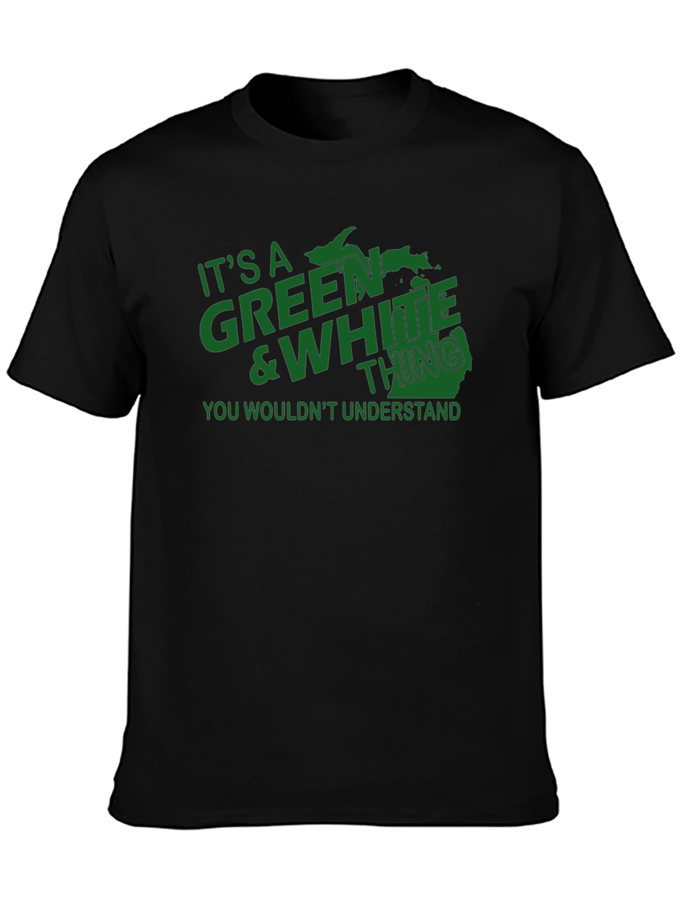 Green & White Thing T-Shirt