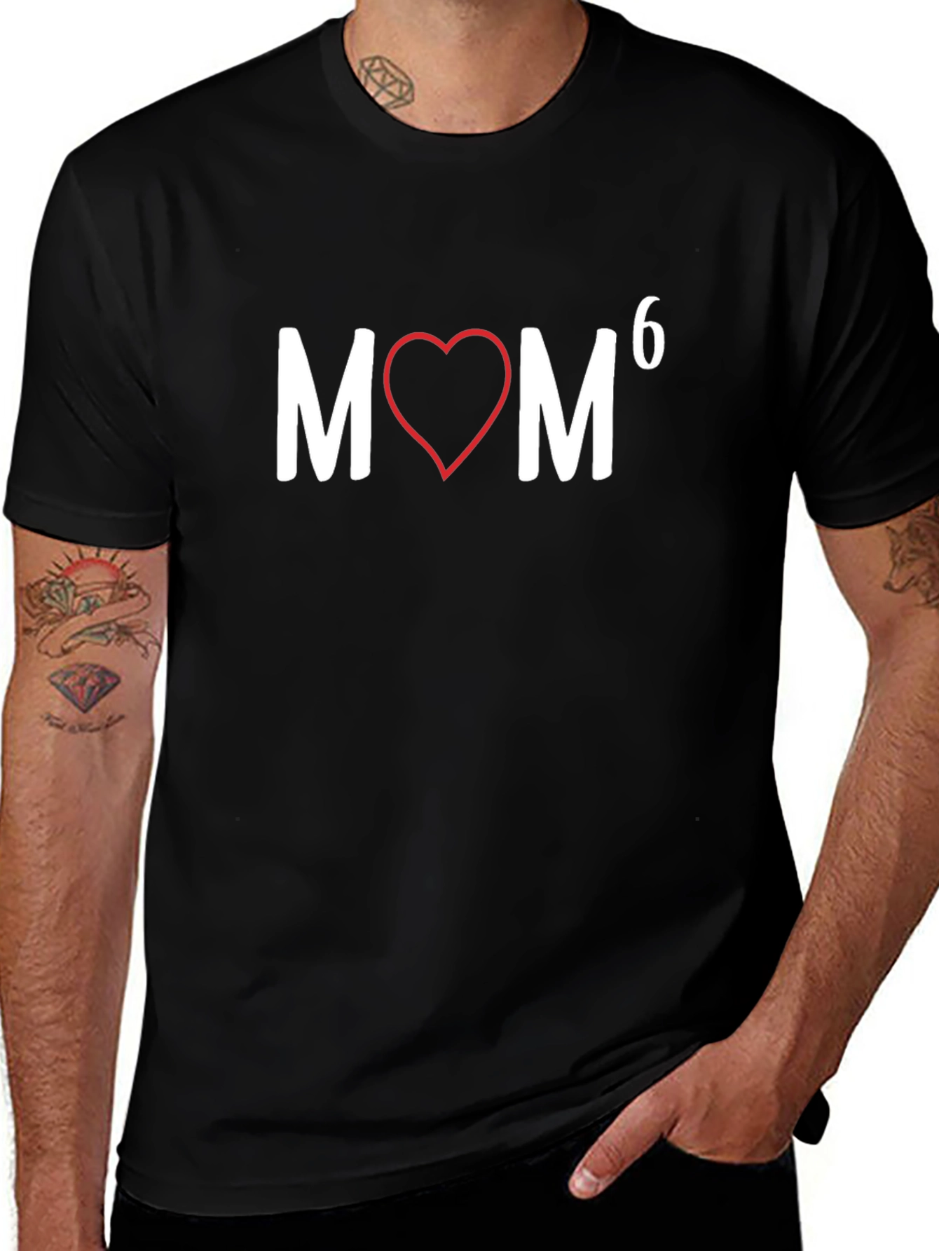 M Heart M6 T-Shirt - Love You Mom!