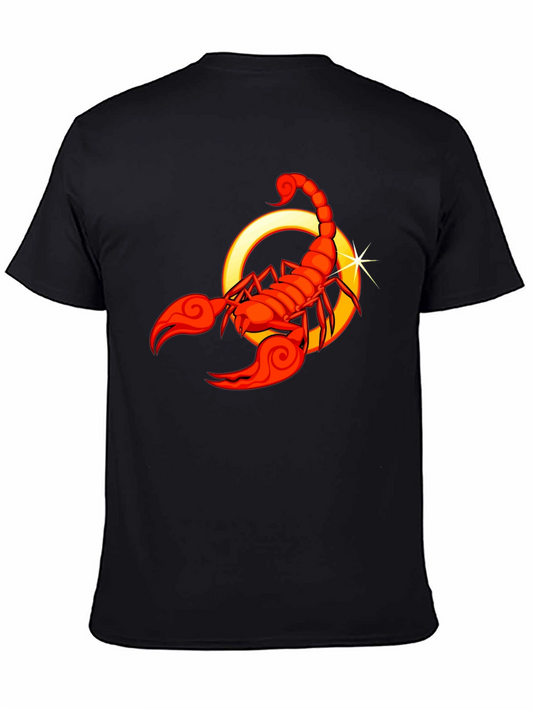 Scorpion Graphic Print Tee - Zodiac Style