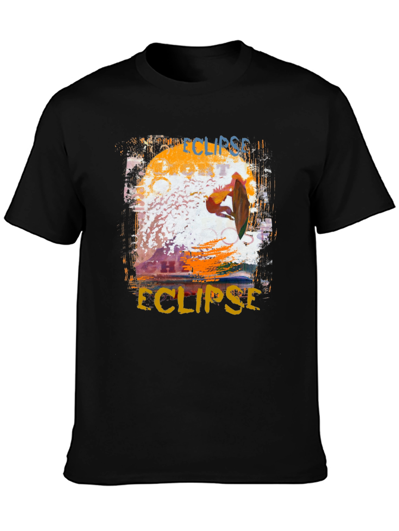 Eclipse Surfing Graphic T-Shirt