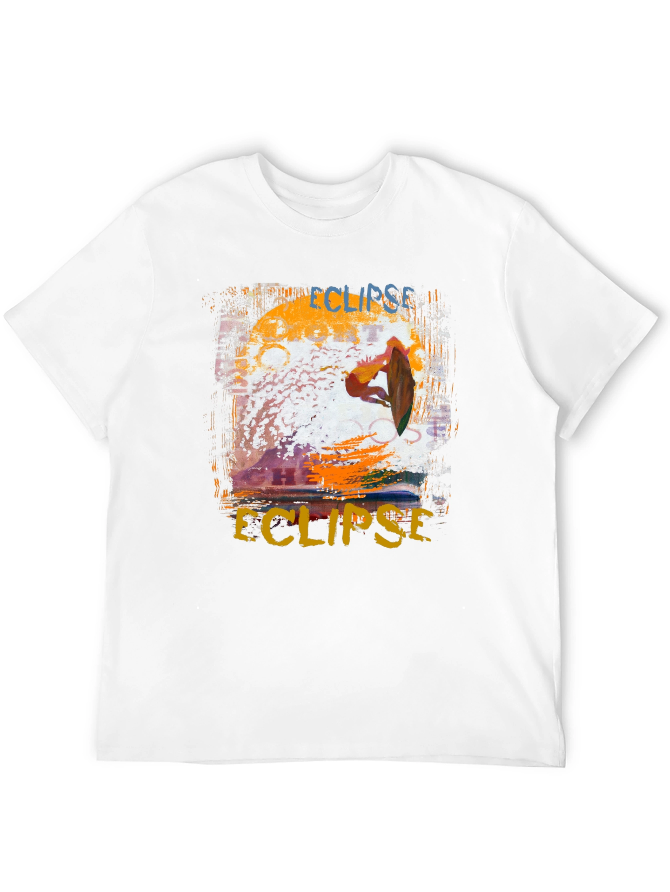 Eclipse Surfing Graphic T-Shirt