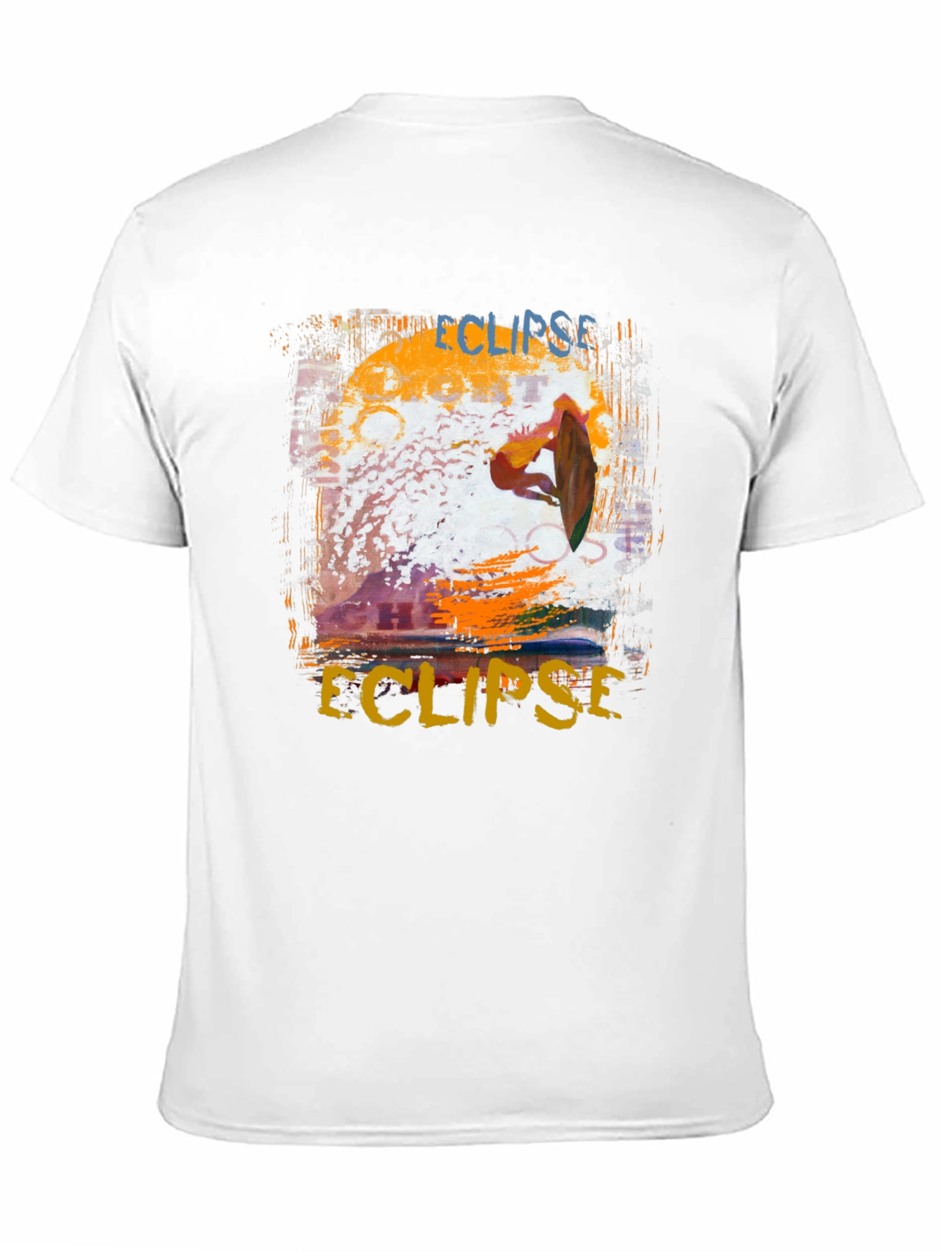 Eclipse Surfing Graphic T-Shirt