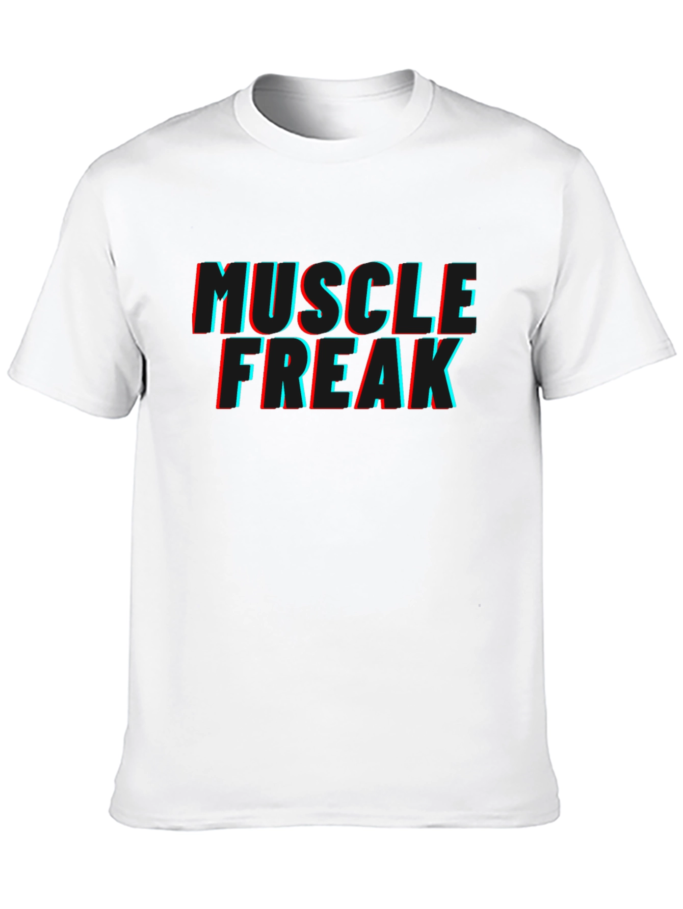 Muscle Freak Graphic Tee - Black