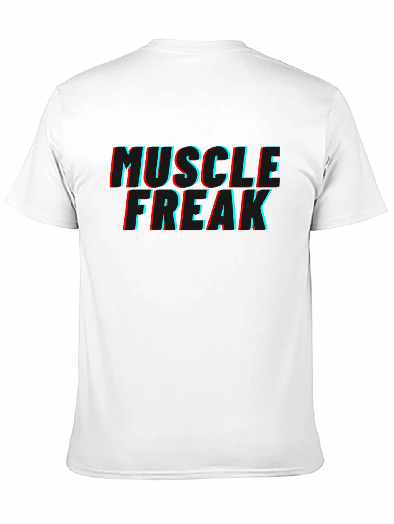 Muscle Freak Graphic Tee - Black