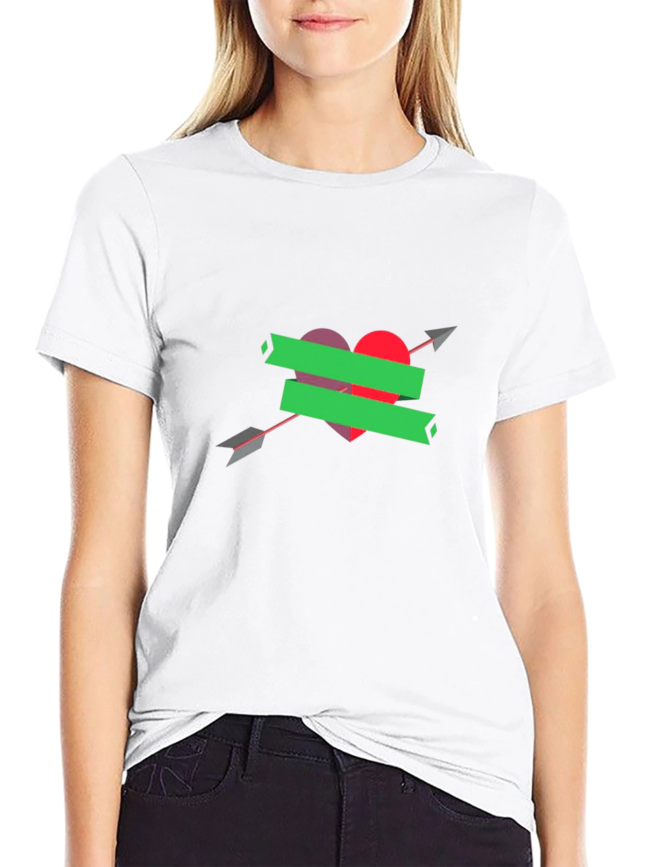 Arrow Heart Graphic Tee
