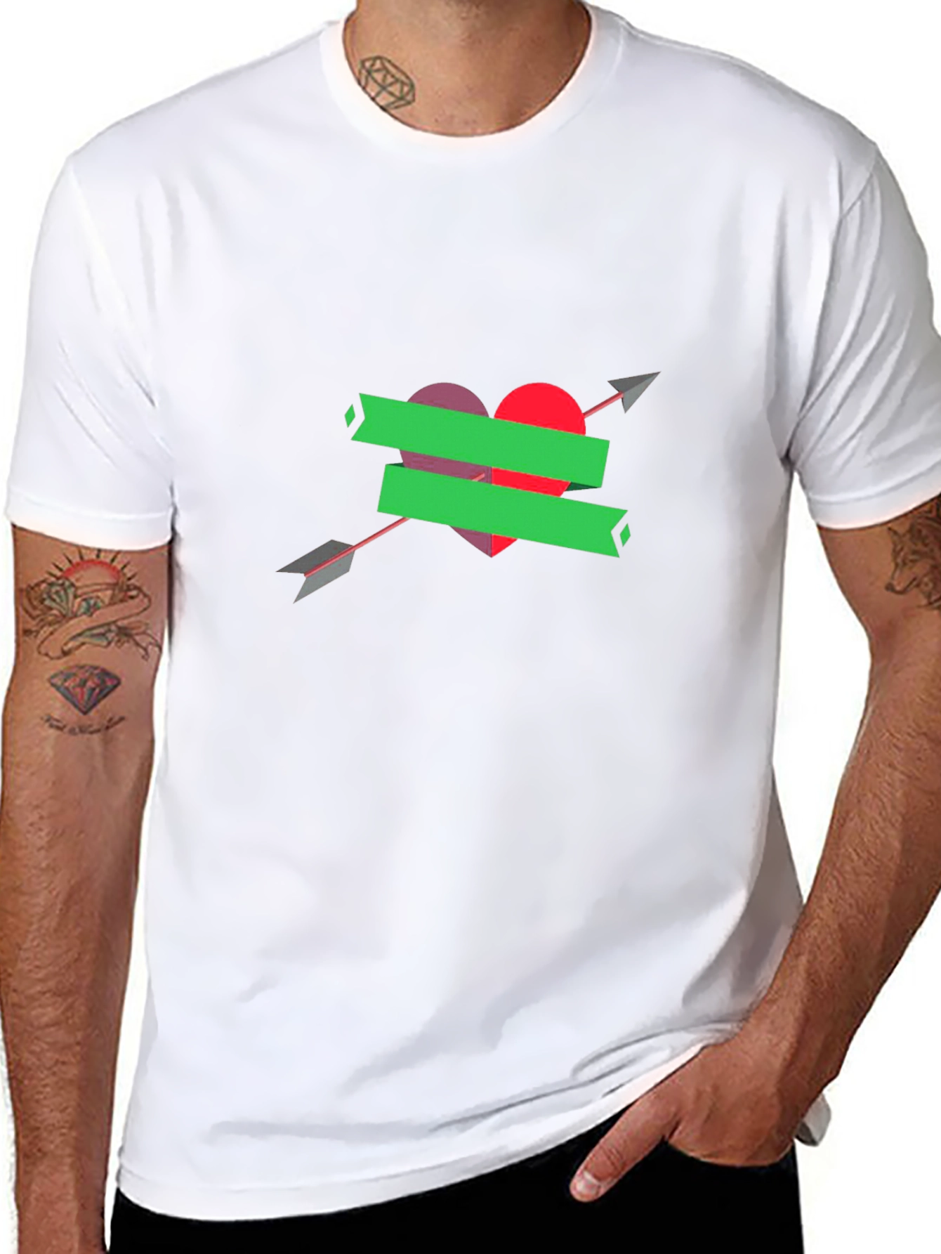 Arrow Heart Graphic Tee
