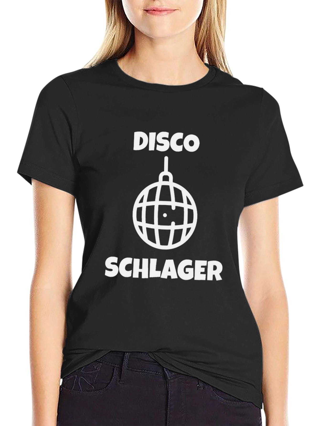 Disco Schlager T-Shirt - Retro Party Tee