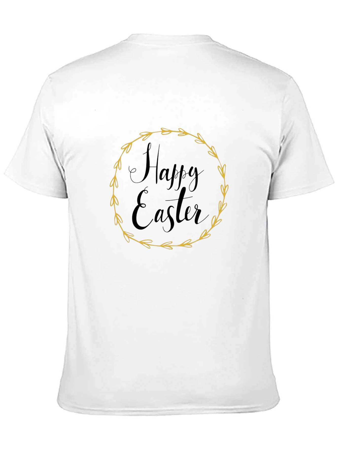 Happy Easter Black T-Shirt