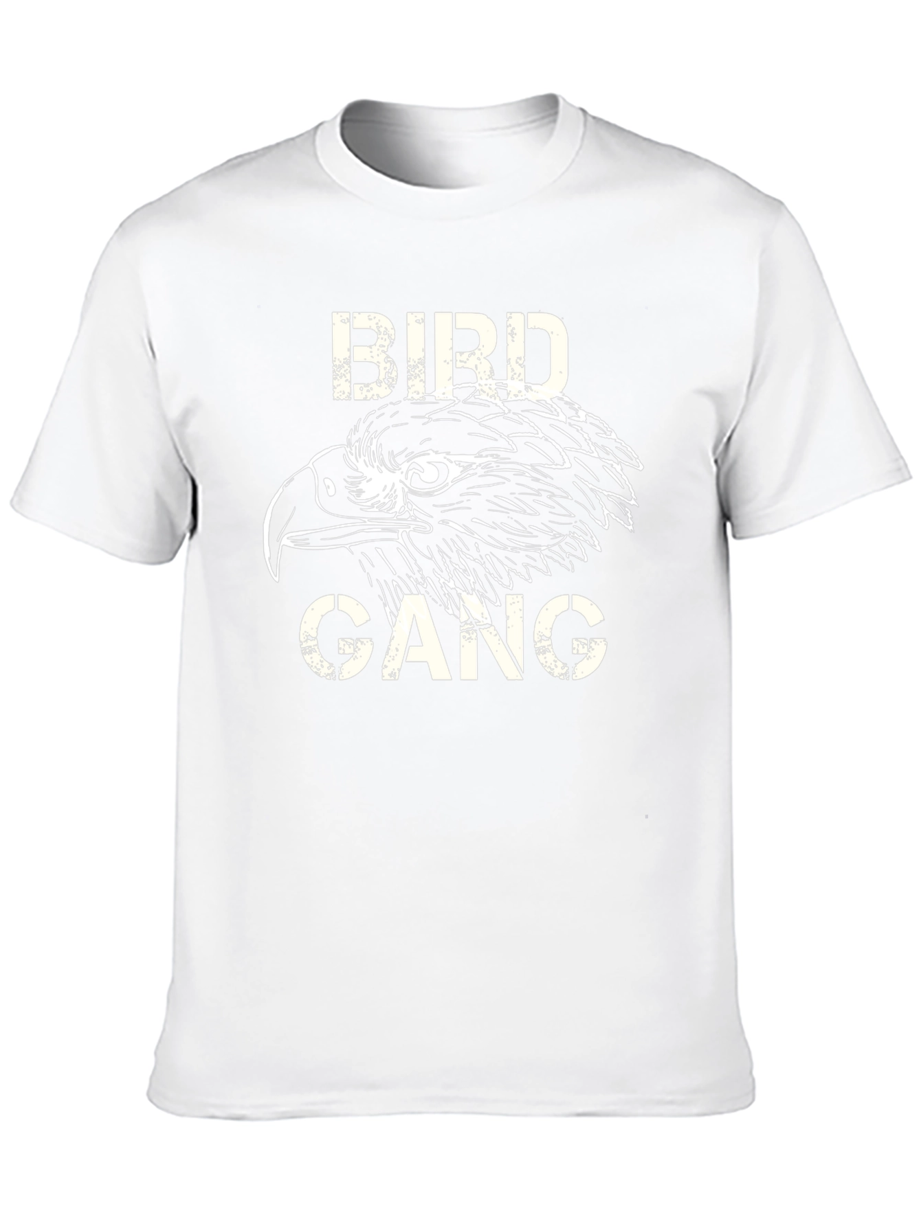 Bird Gang Graphic Tee - Stylish Mens Black T-Shirt