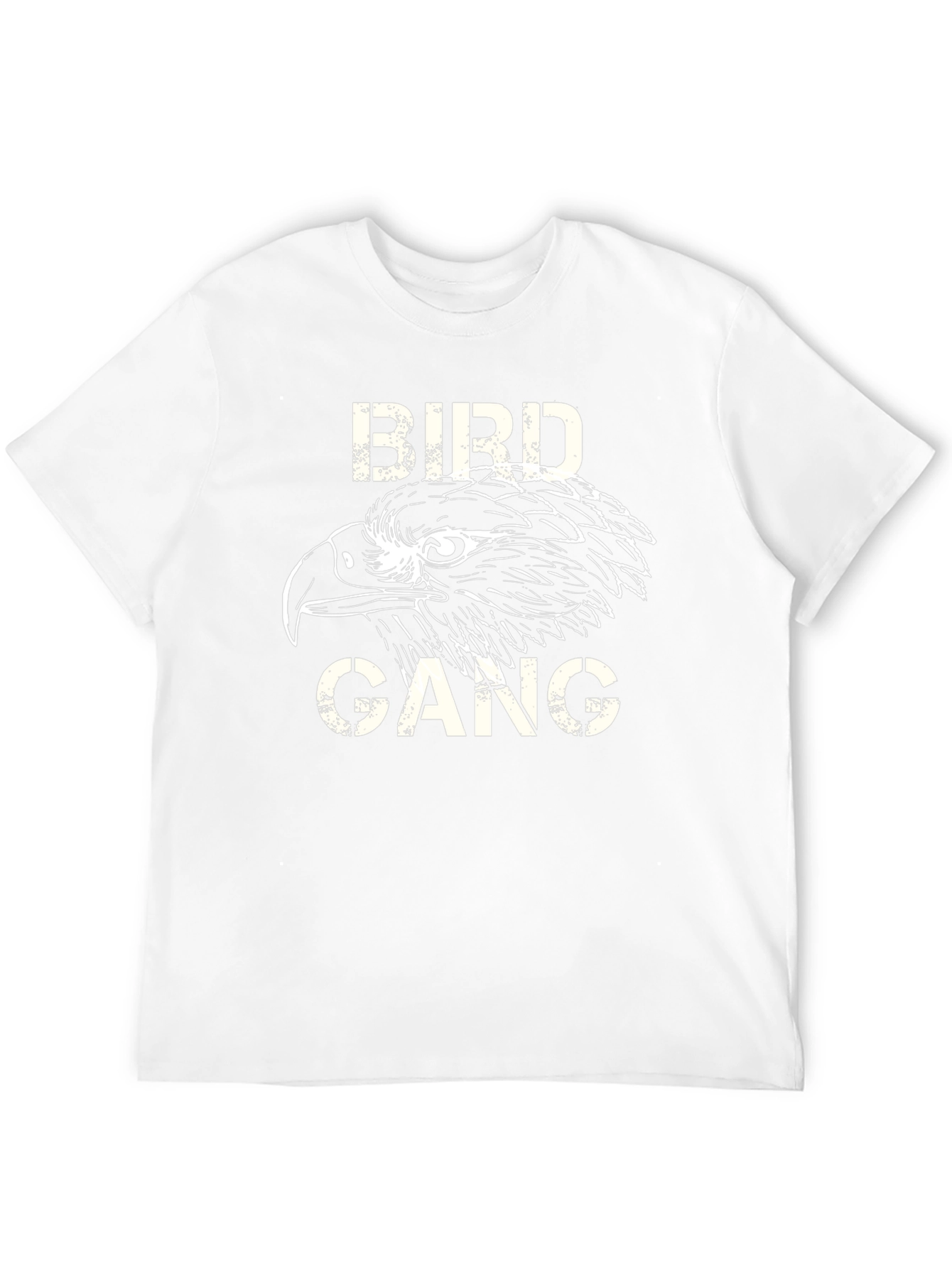 Bird Gang Graphic Tee - Stylish Mens Black T-Shirt