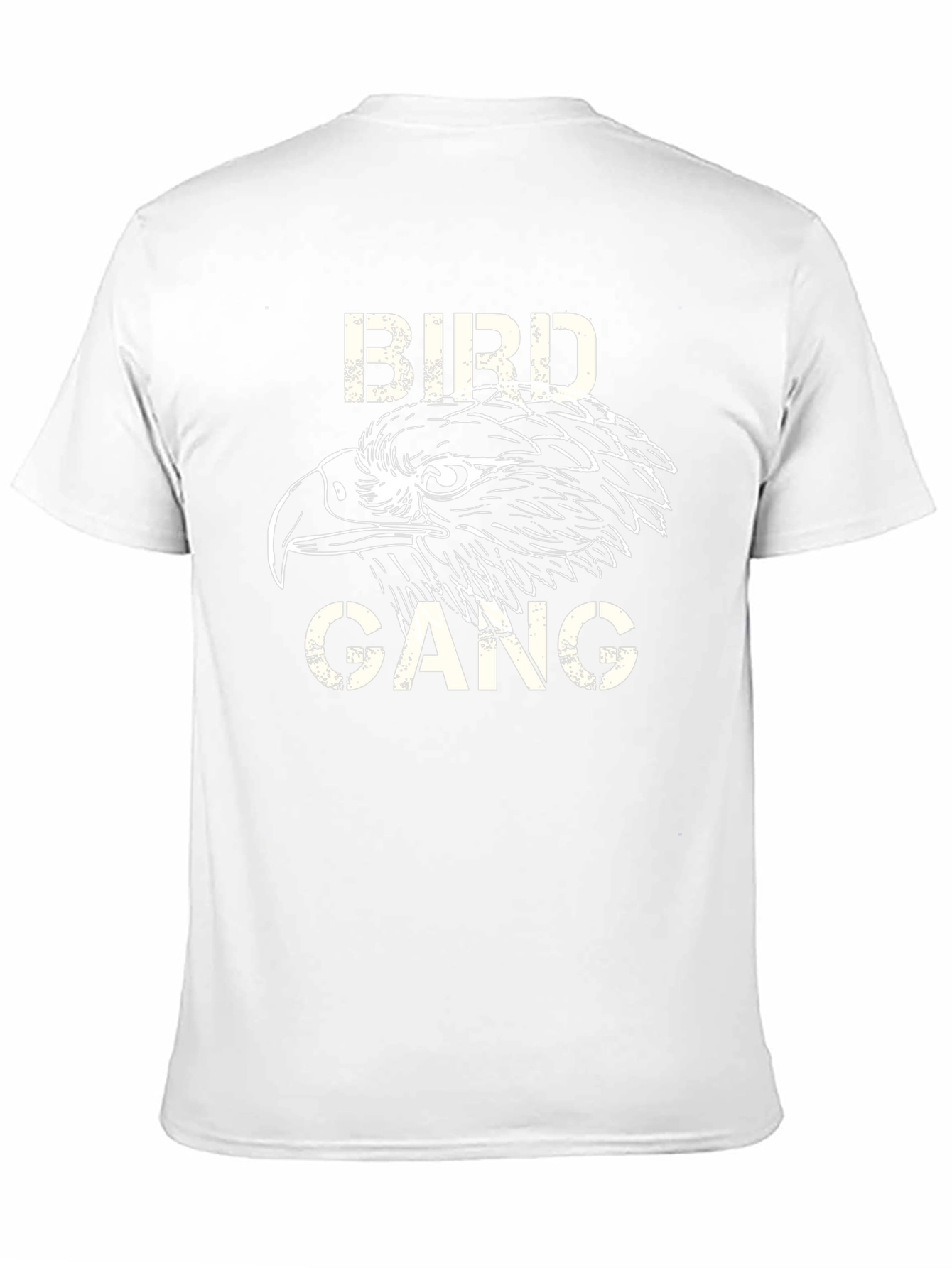 Bird Gang Graphic Tee - Stylish Mens Black T-Shirt