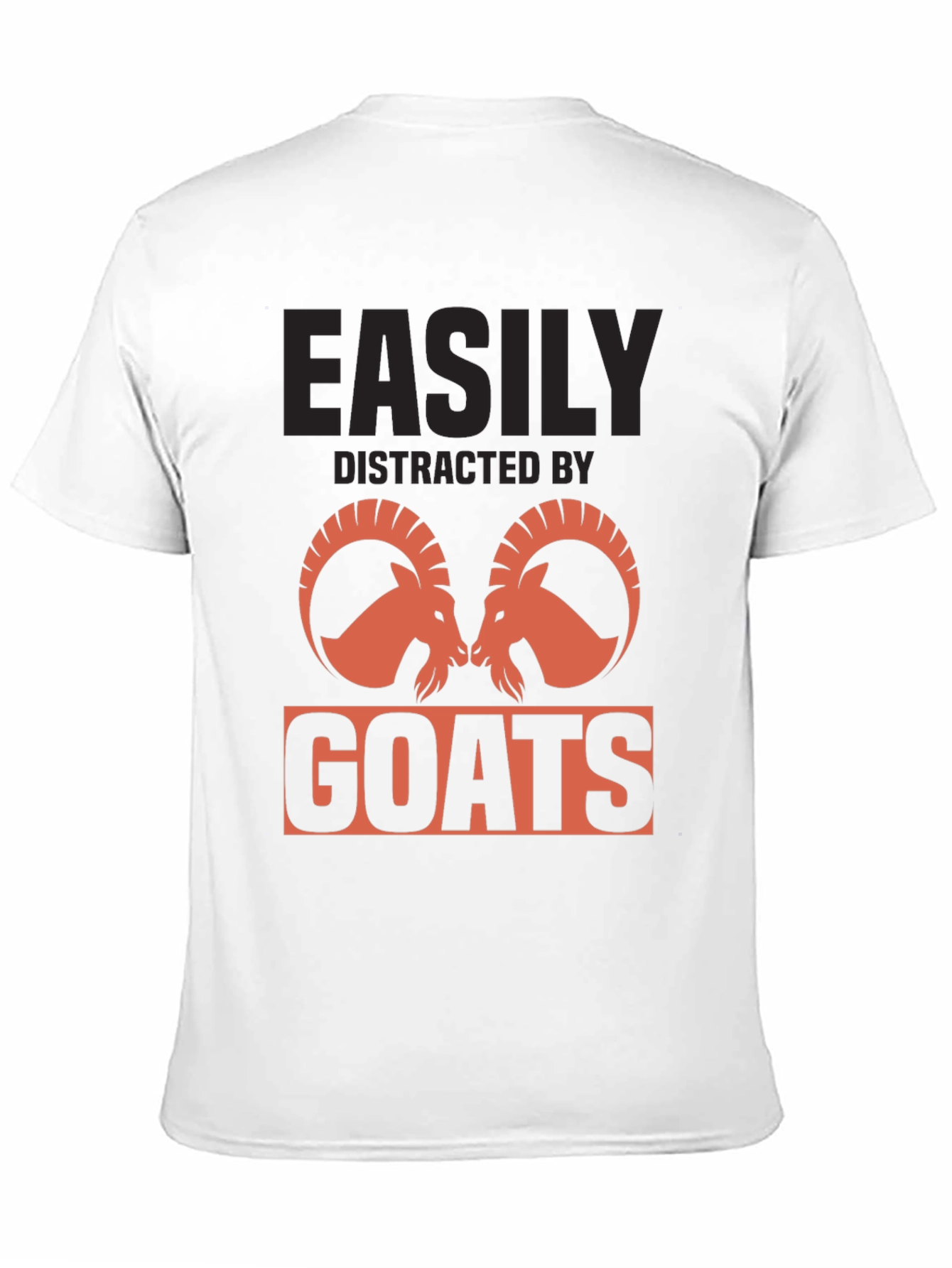 Easily Distracted by Goats Graphic T-Shirt
