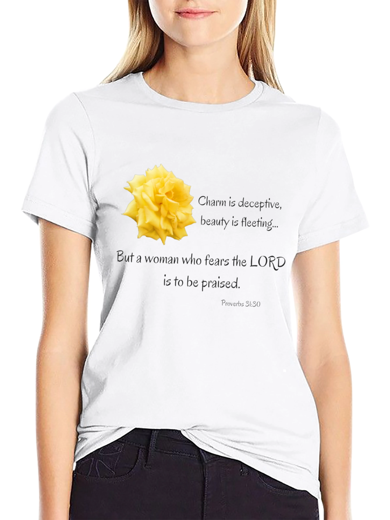 Inspirational Christian Womans T-Shirt