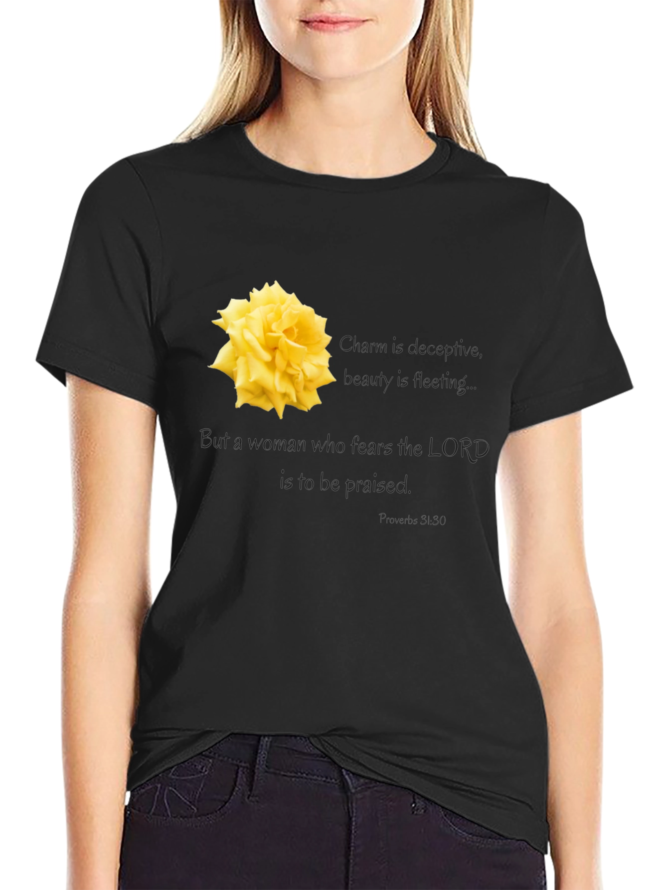 Inspirational Christian Womans T-Shirt