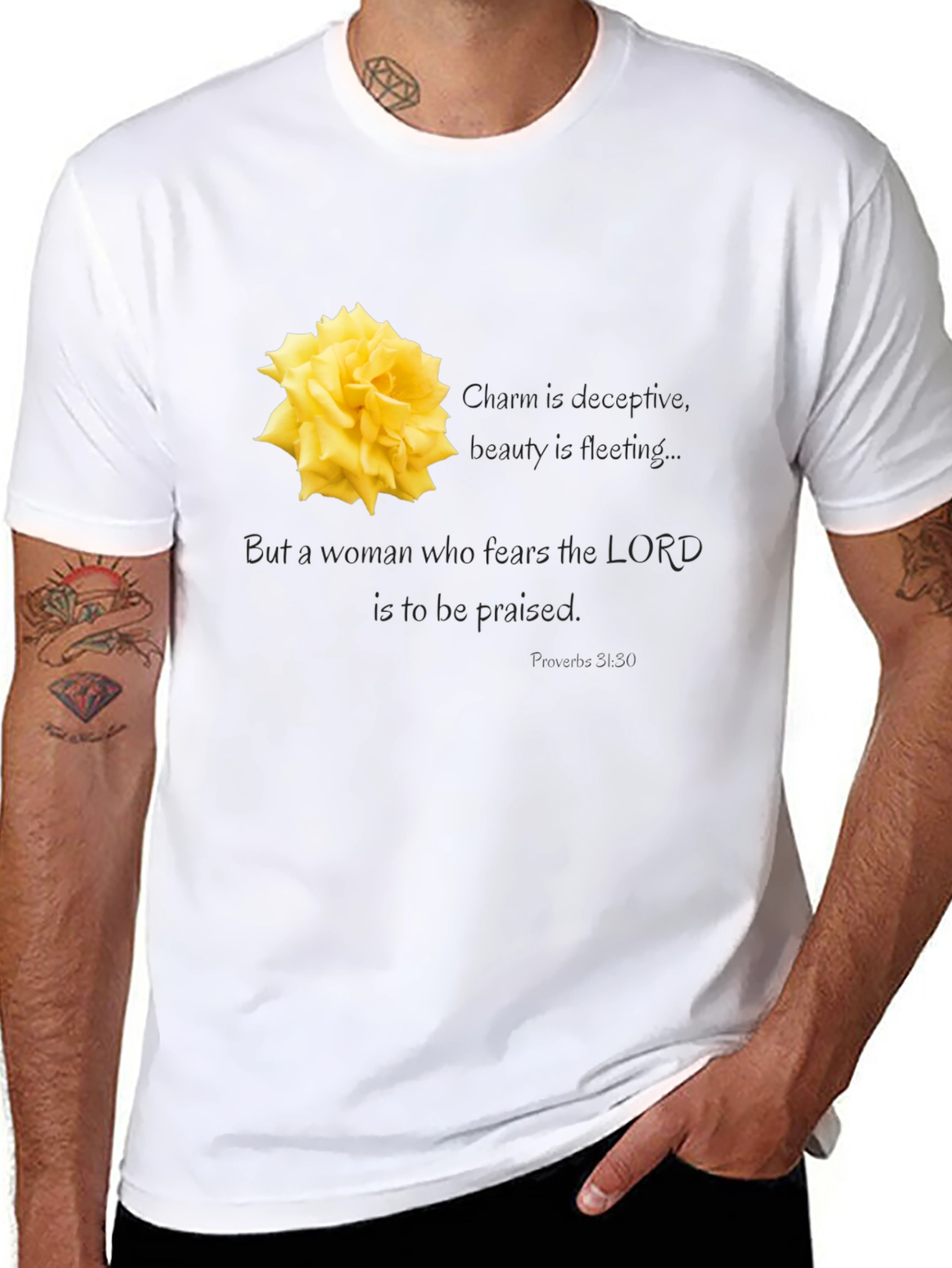 Inspirational Christian Womans T-Shirt