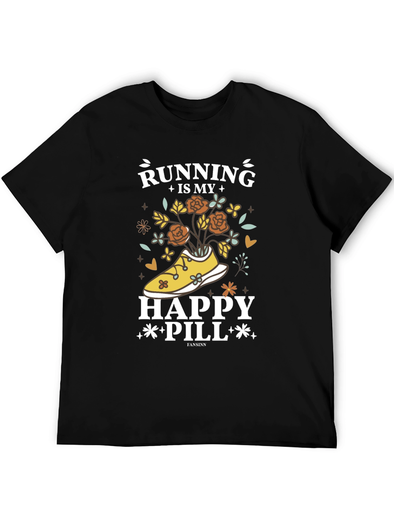 Running is My Happy Pill T-Shirt