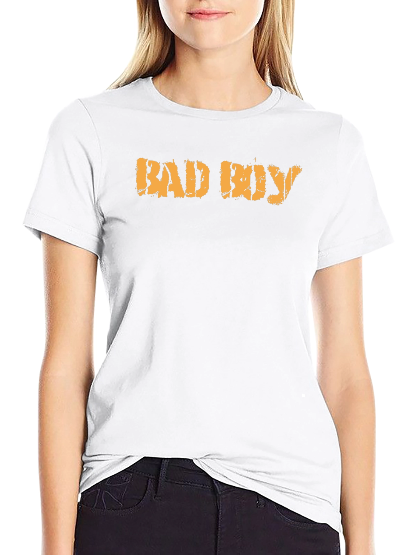 Mens Black Bad Boy Graphic Tee