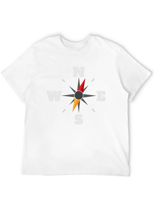 Compass Rose Graphic Tee - Find Your Direction