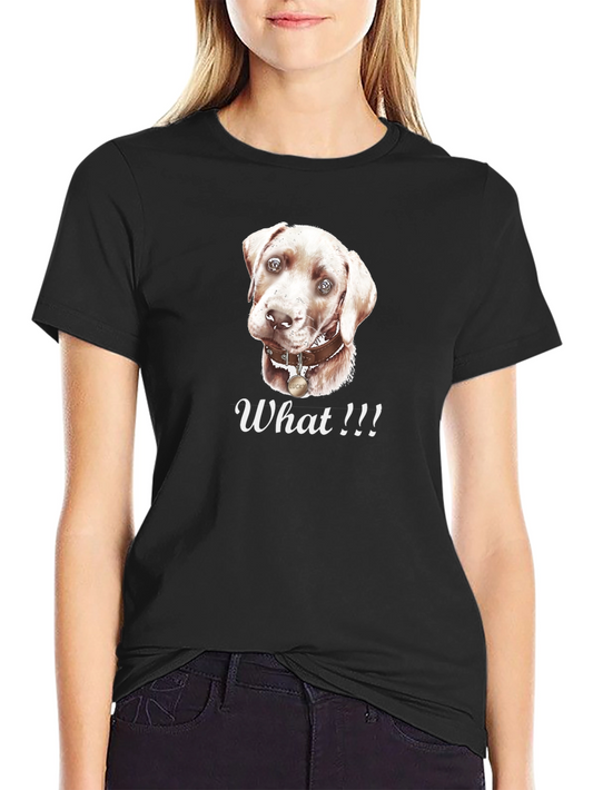 Dog What? T-Shirt - Unique Pet Lovers Tee