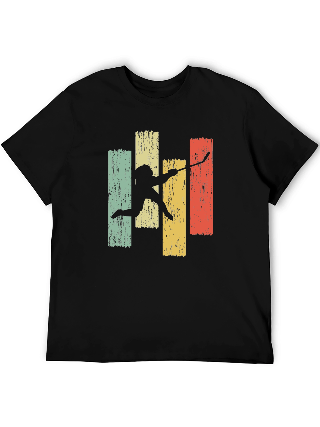 Retro Hockey Player Graphic Tee