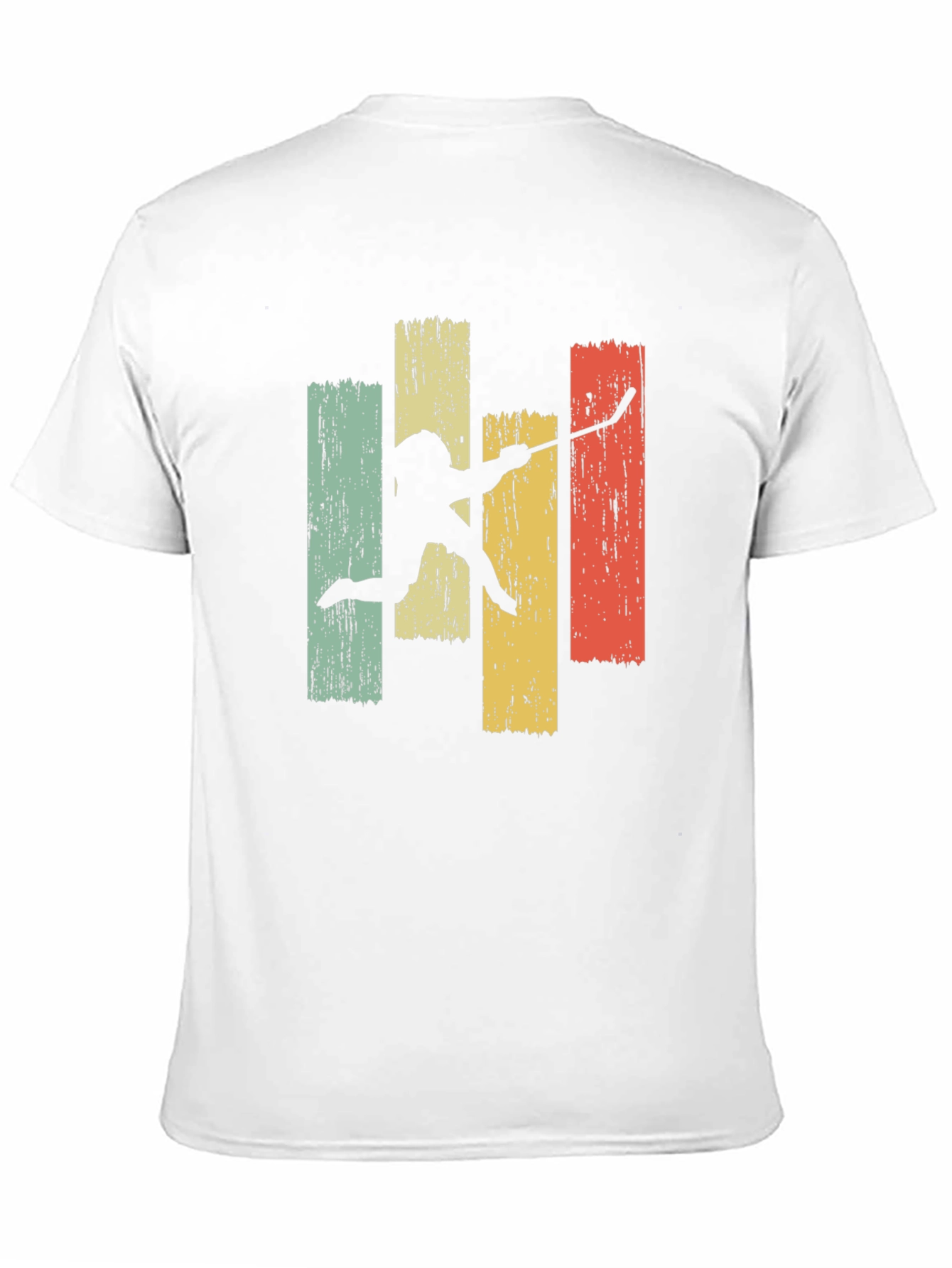 Retro Hockey Player Graphic Tee