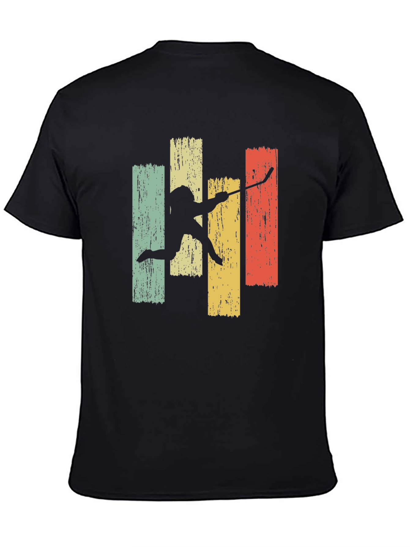 Retro Hockey Player Graphic Tee