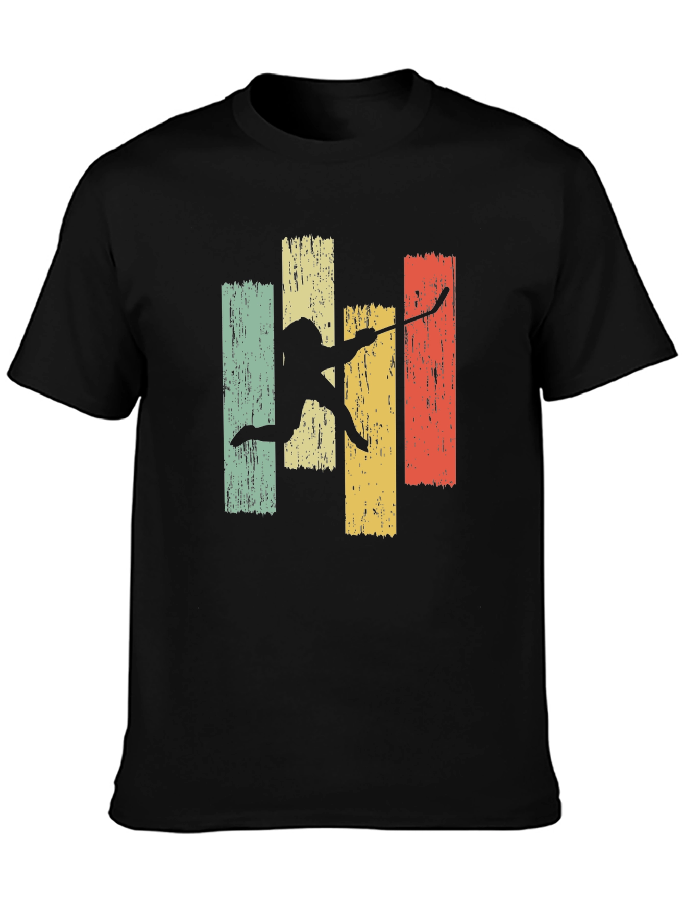 Retro Hockey Player Graphic Tee
